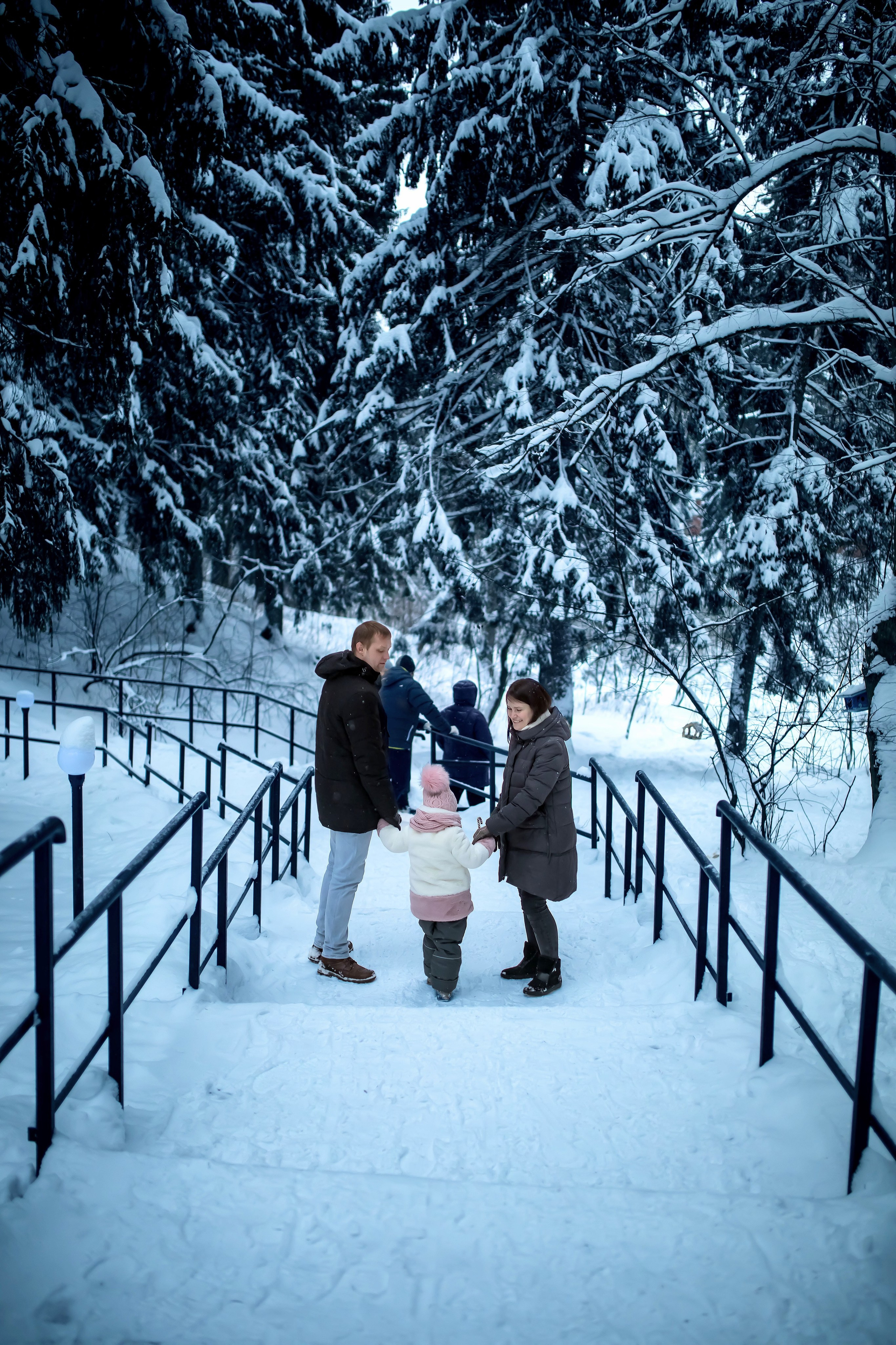 Зимняя прогулка Инны. Арт- фотограф Москва