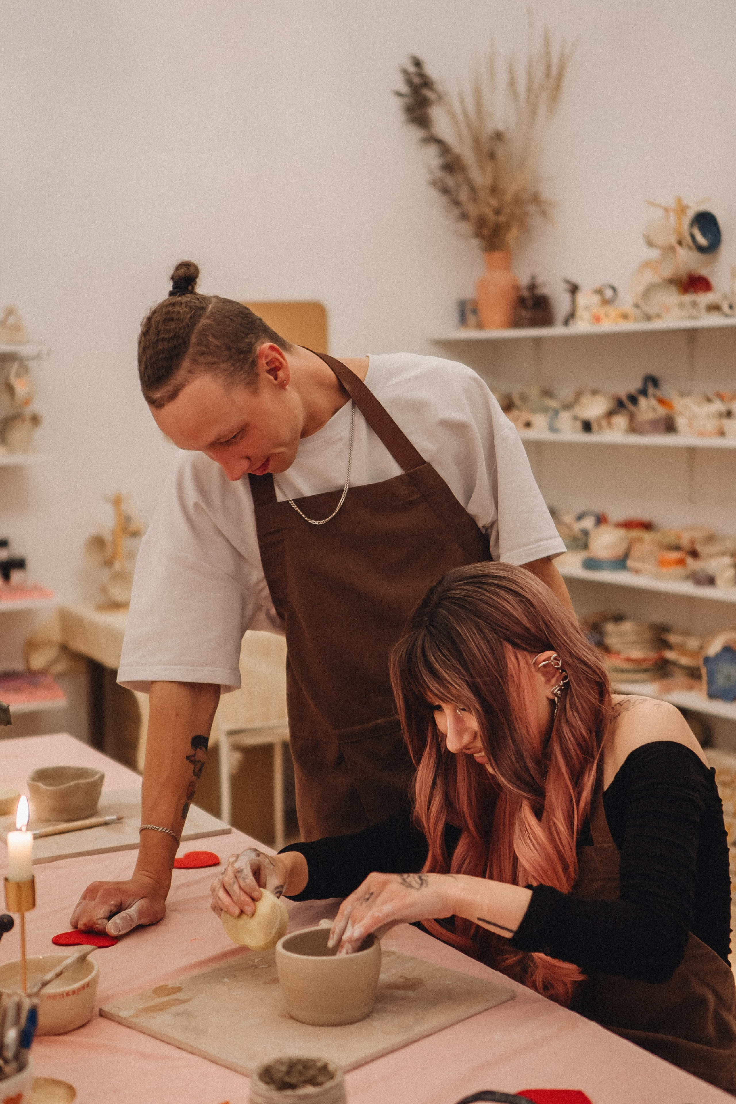 СВИДАНИЕ В ГОНЧАРНОЙ МАСТЕРСКОЙ. Профессиональный фотограф, Санкт-Петербург — Виктория Богомолова