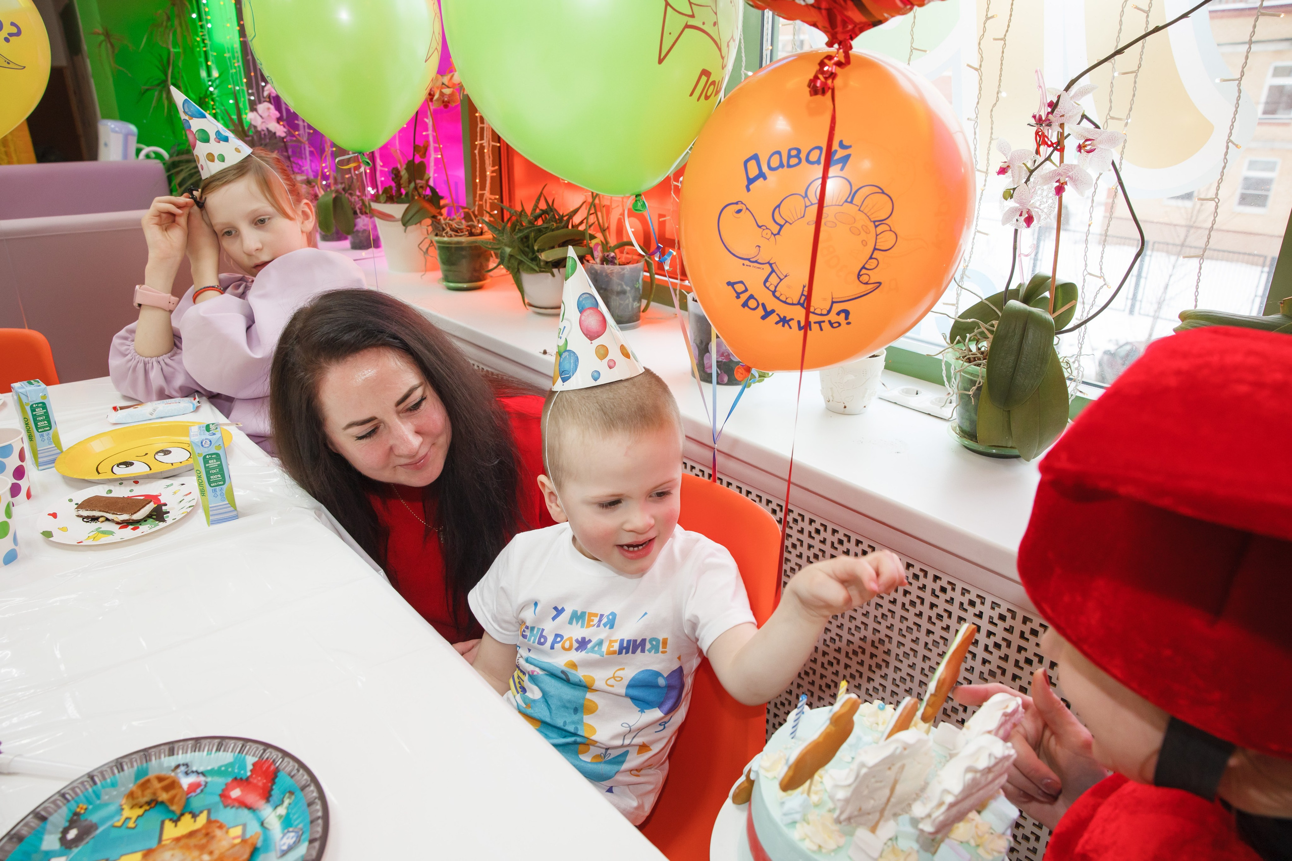 Детский День Рождения, Мише 3 годика, «Мультяшка». Свадебный и репортажный фотограф (Москва, Королев и другие)