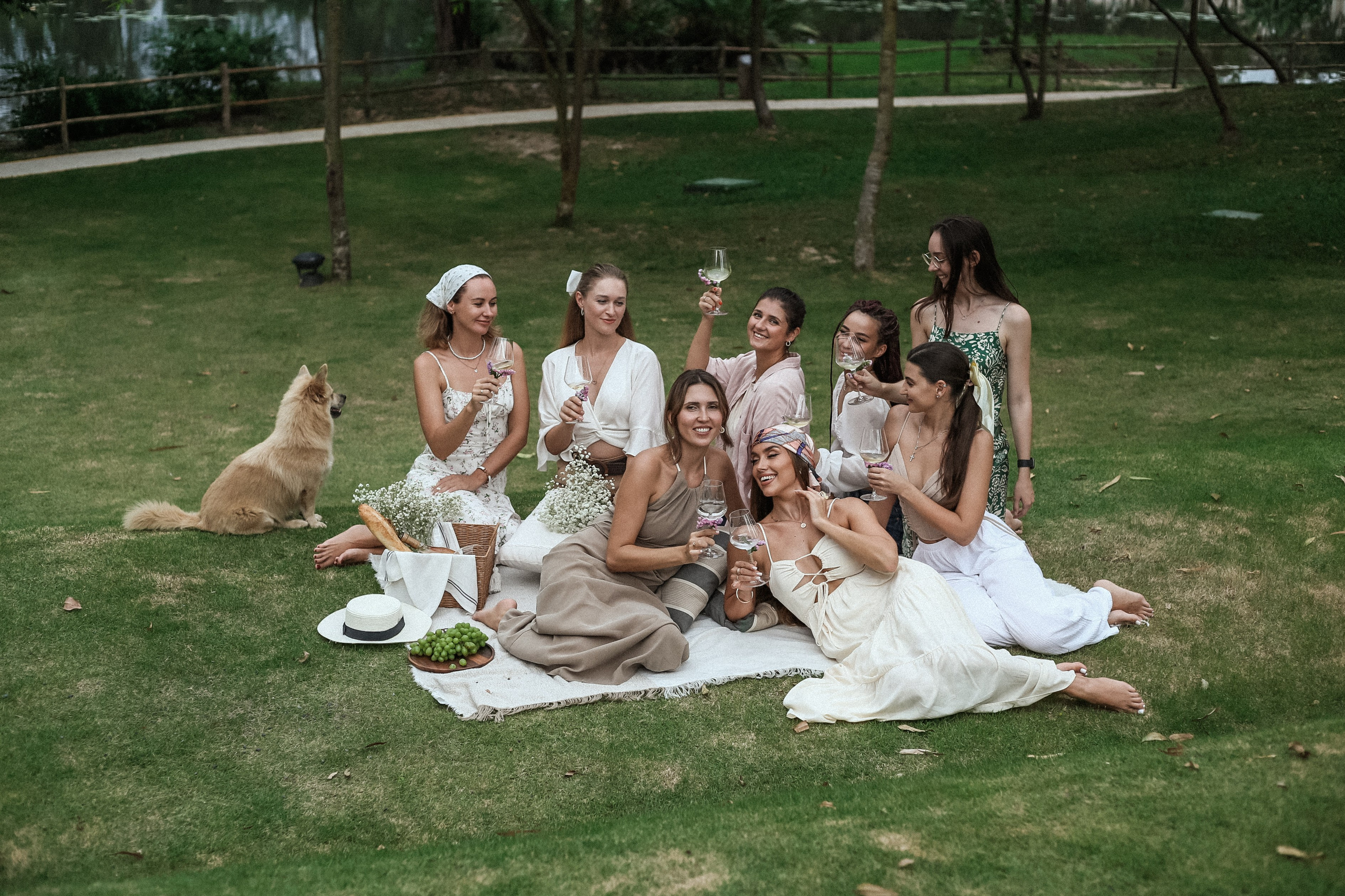 Винный Девичник в стиле Прованс. Фотограф и видеограф Анна Домашенко