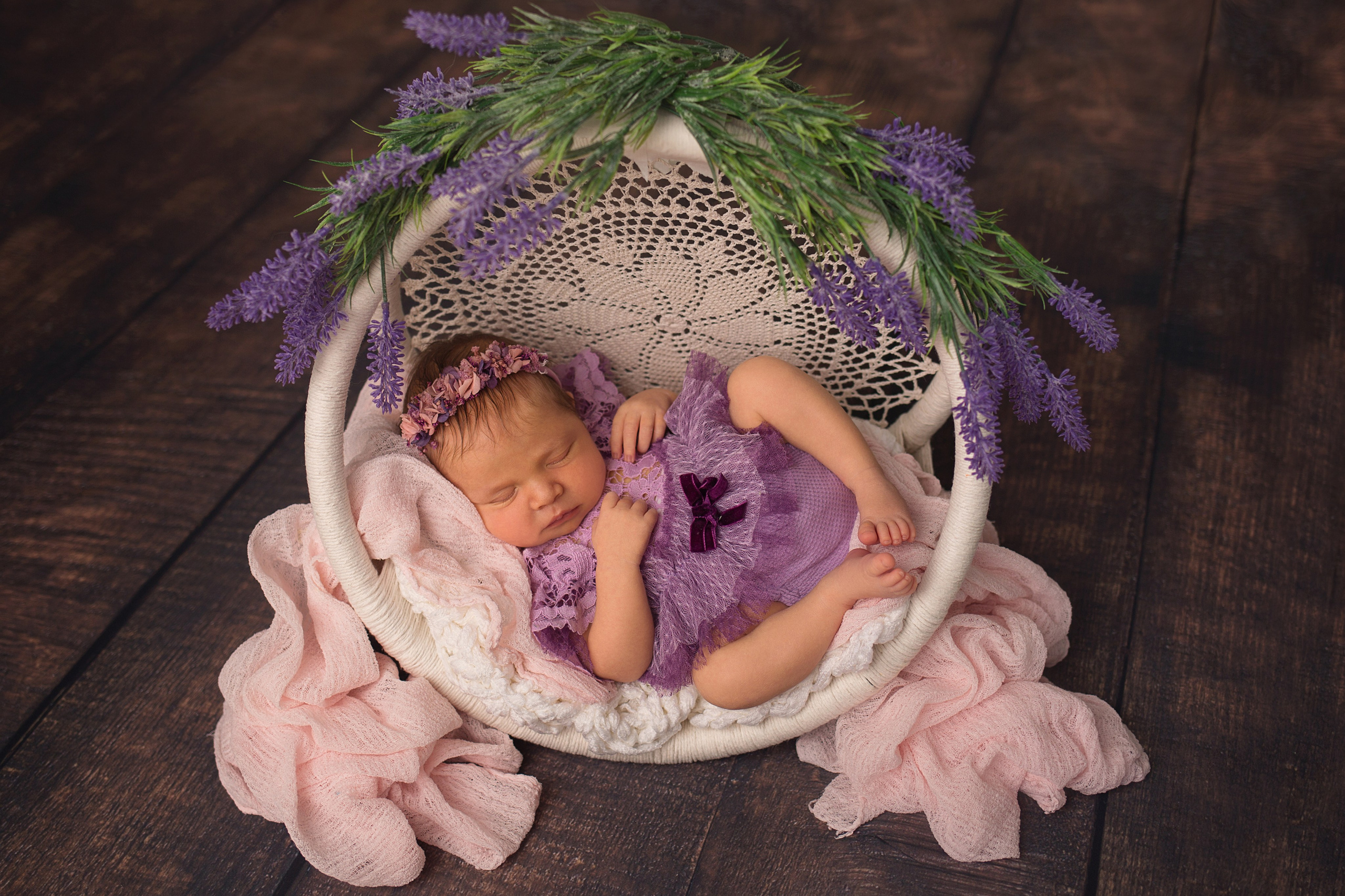 Ньюборн девочки. Фотограф новорожденных, семейный, детский фотограф в Москве и Московской области