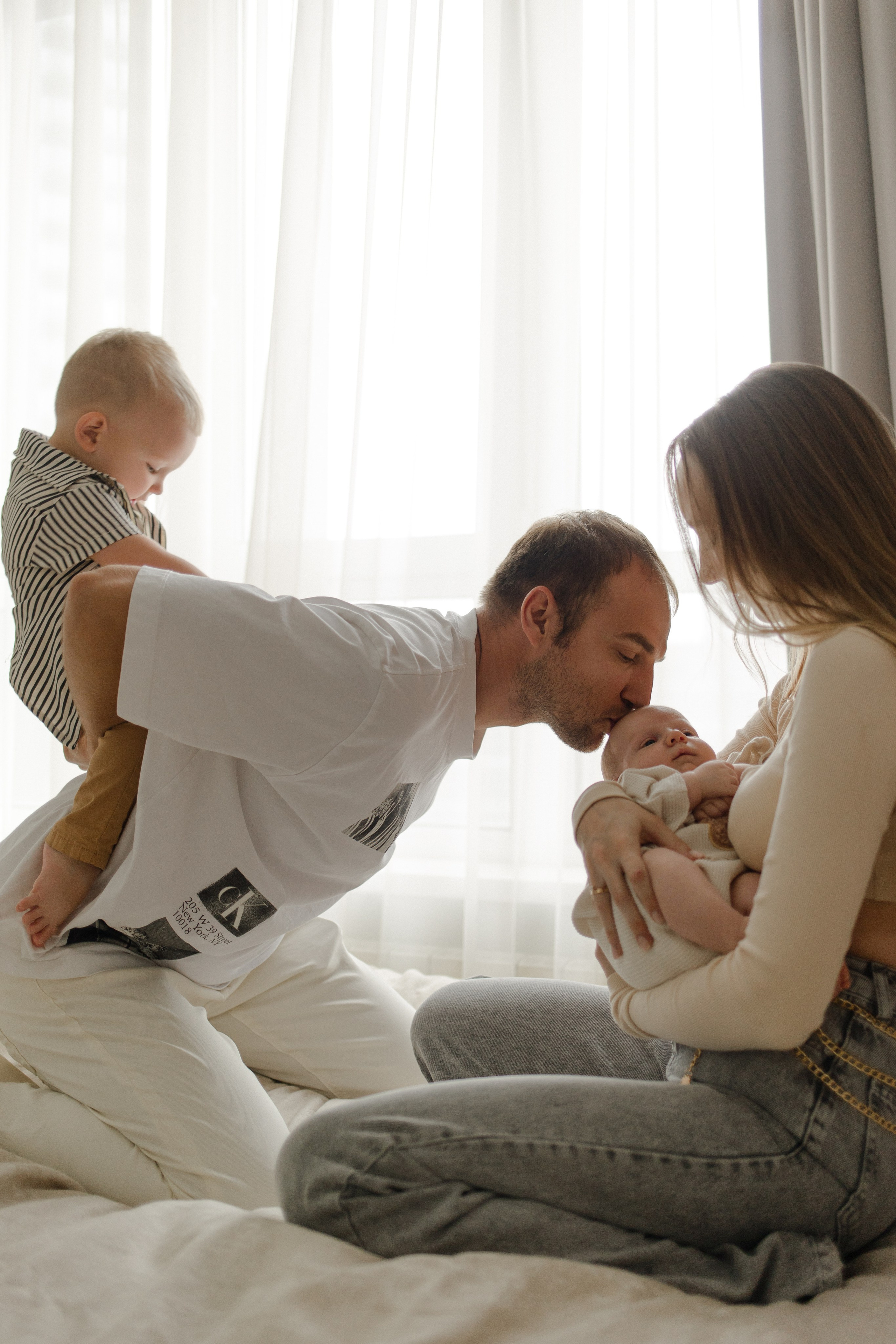 Володя Диана и дети. Семейный и детский фотограф в Москве Кузьмина Мария