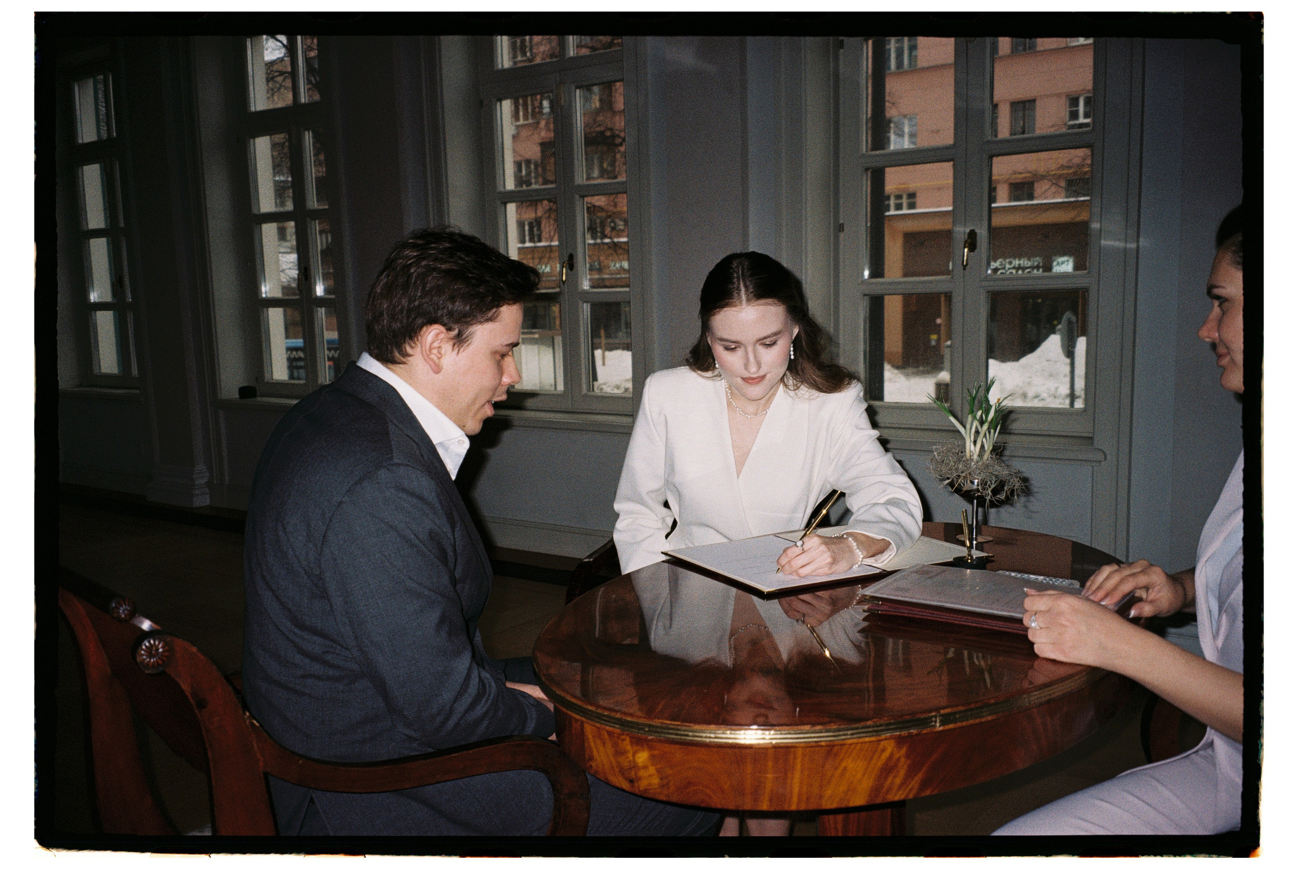 На плёнку (Настя и Борис). Фотограф в Москве — Евгения Прокопенко