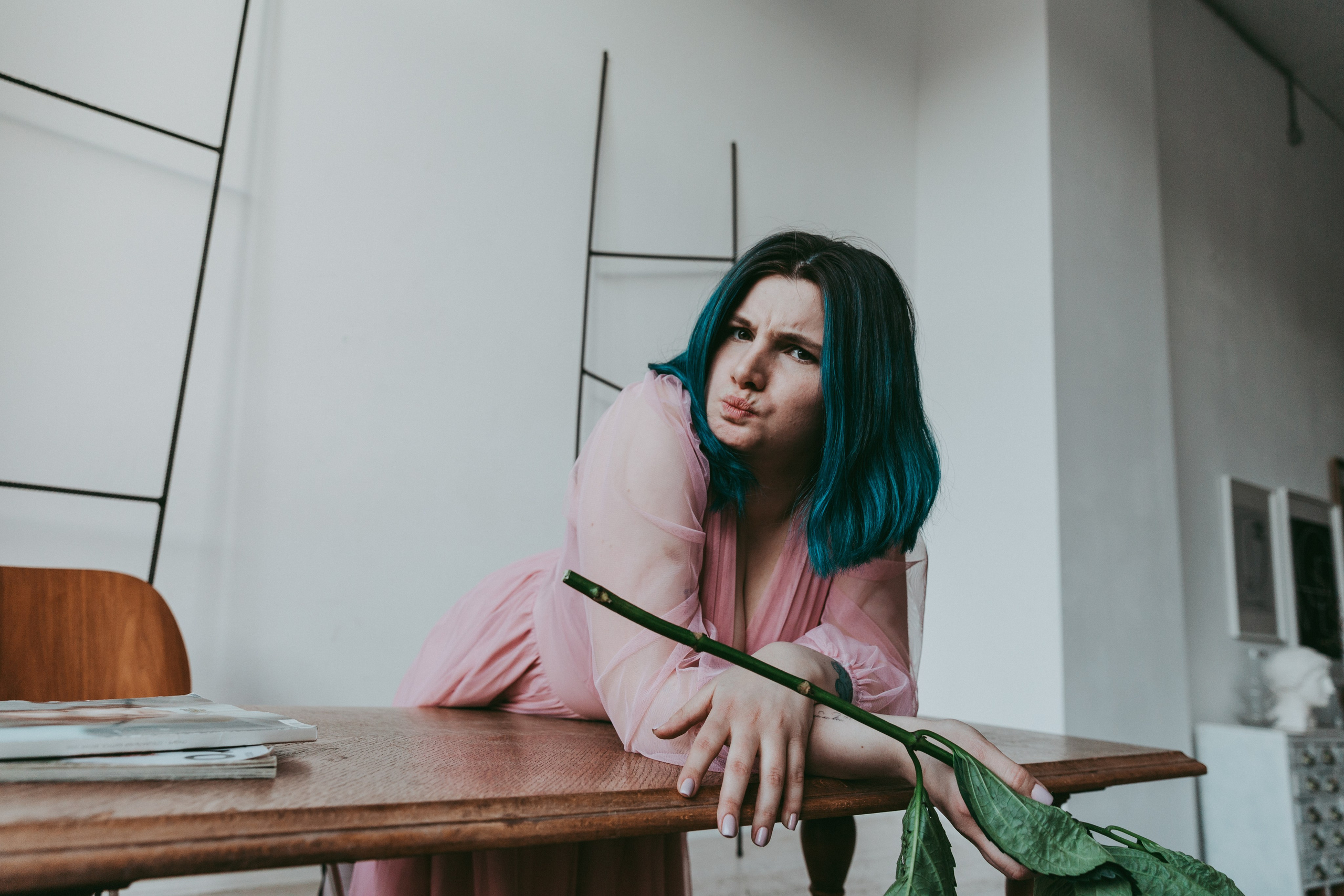 Катя в студии. Фотограф-анималист в Москве Соломонова Варвара