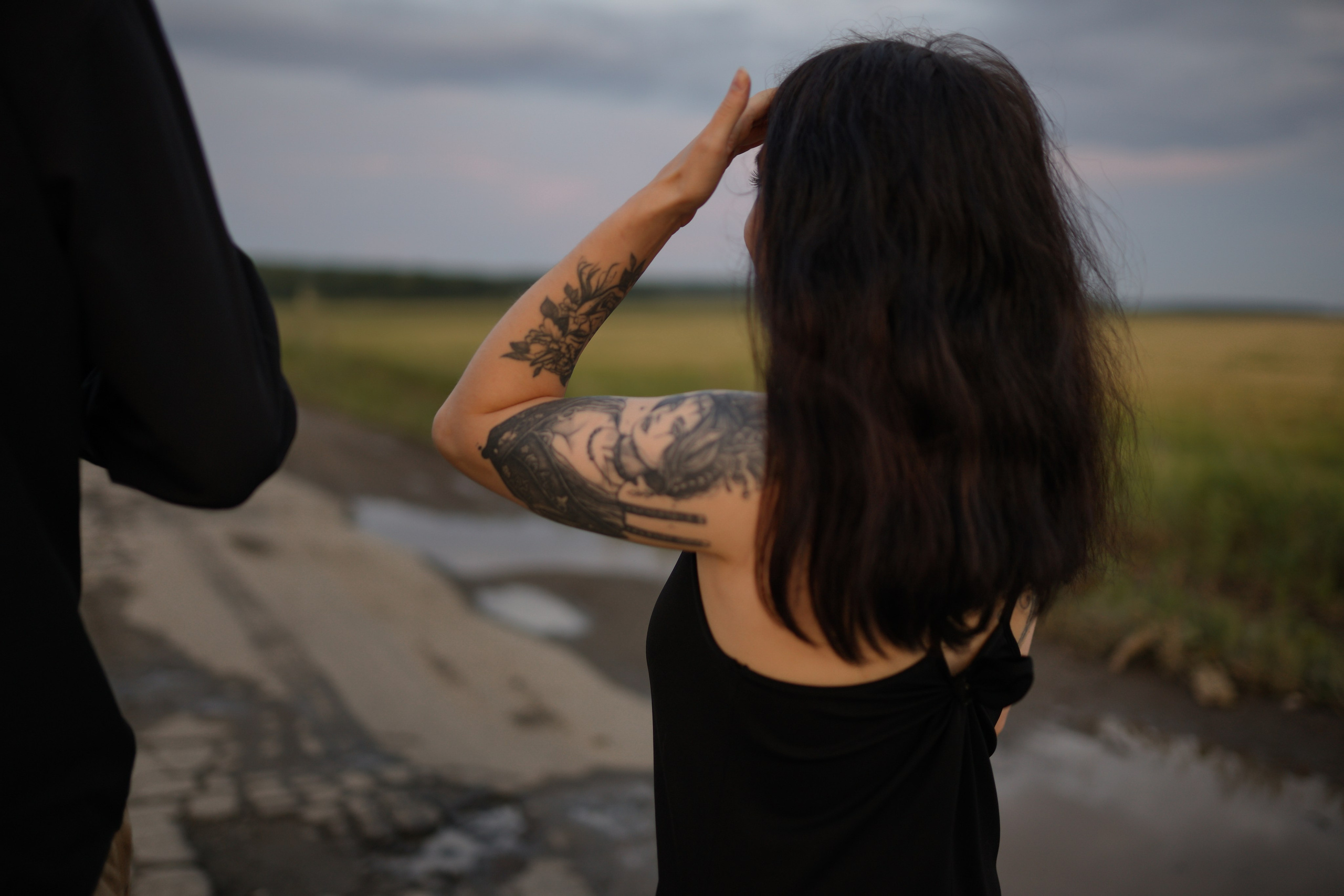 Поздний закат