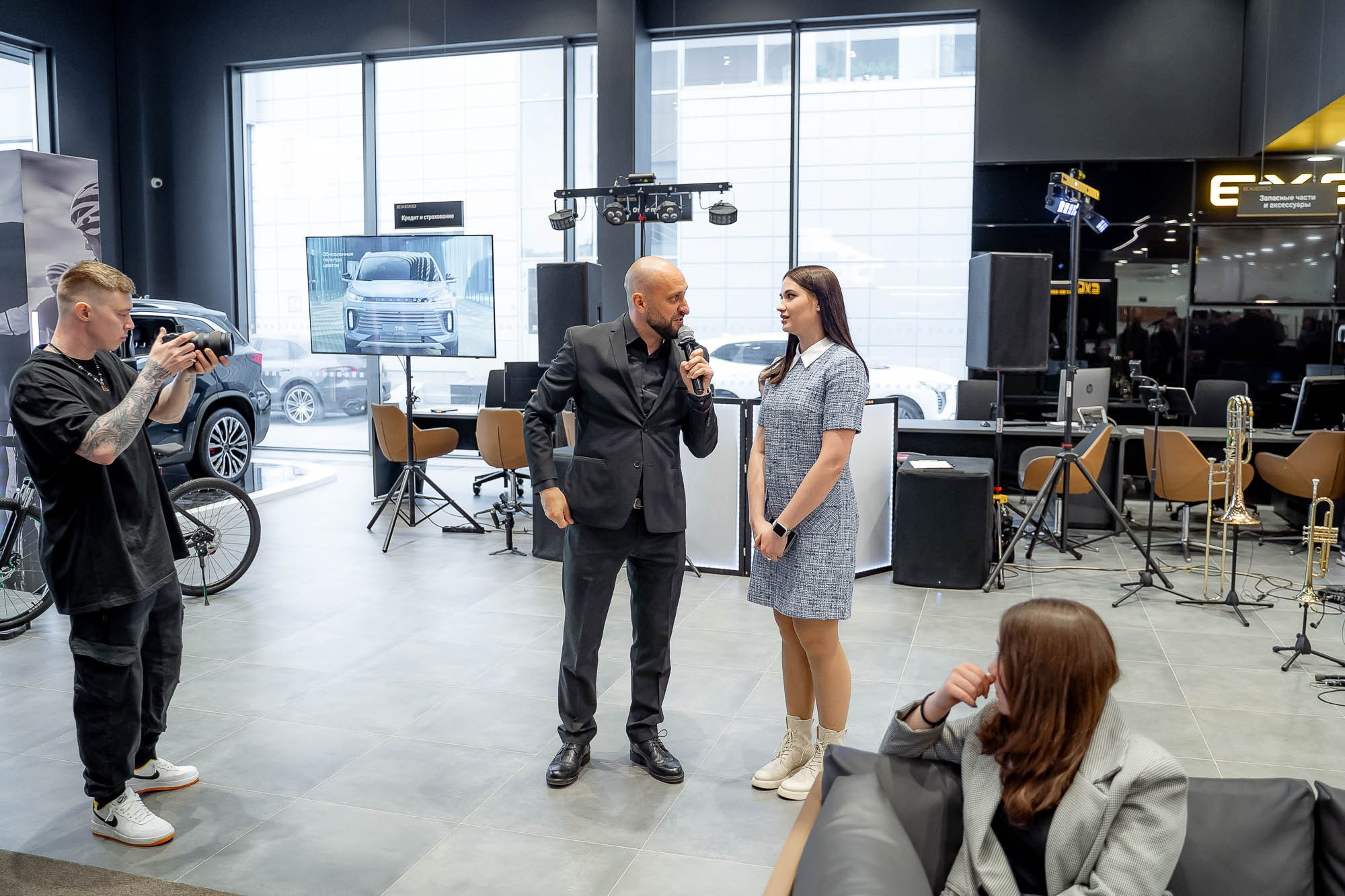 Презентация Exeed TXL. Сергей Кошкин. Репортажная и ивент-фотография в Сургуте