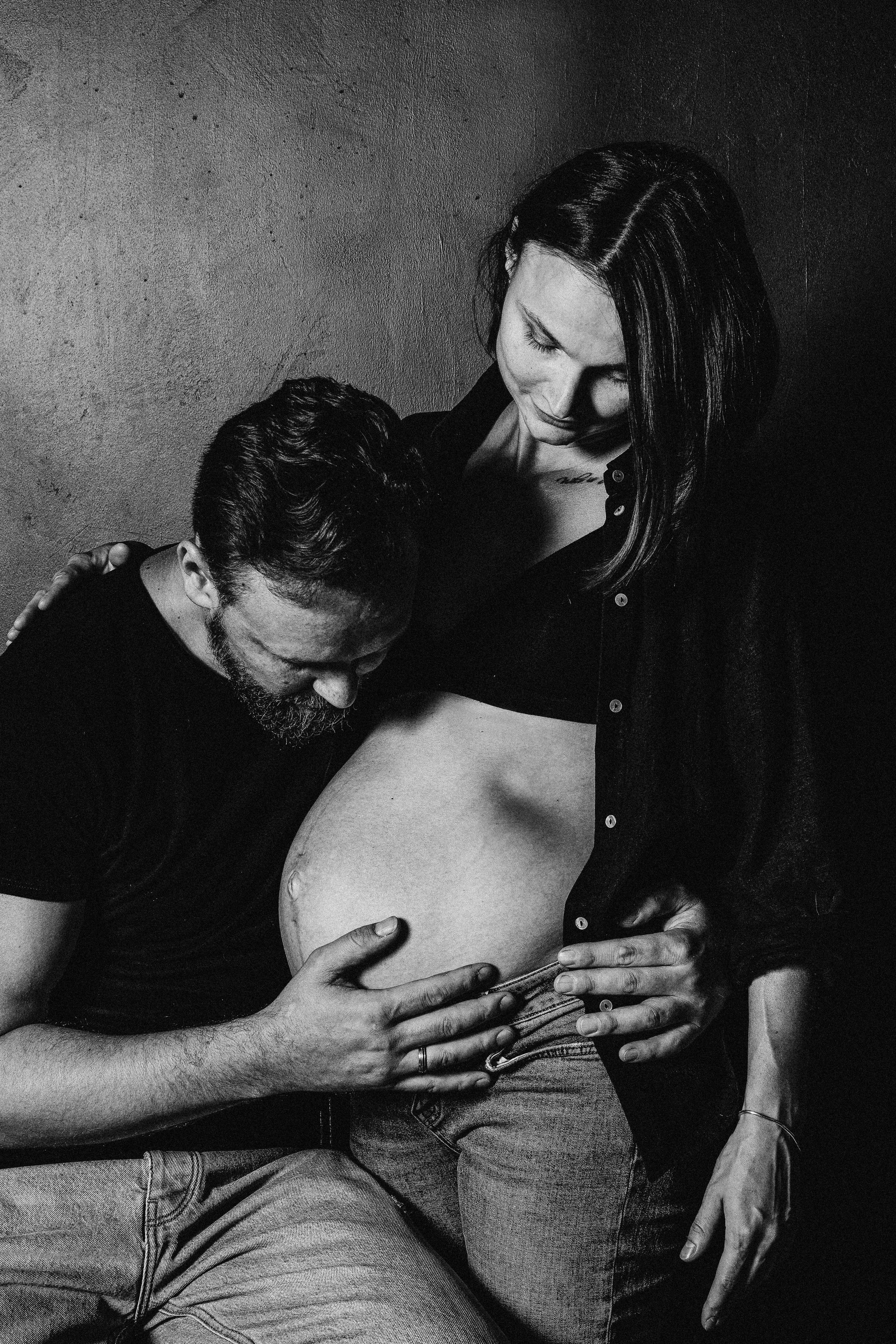 Беременность (минимализм). Фотограф Шунова Саша