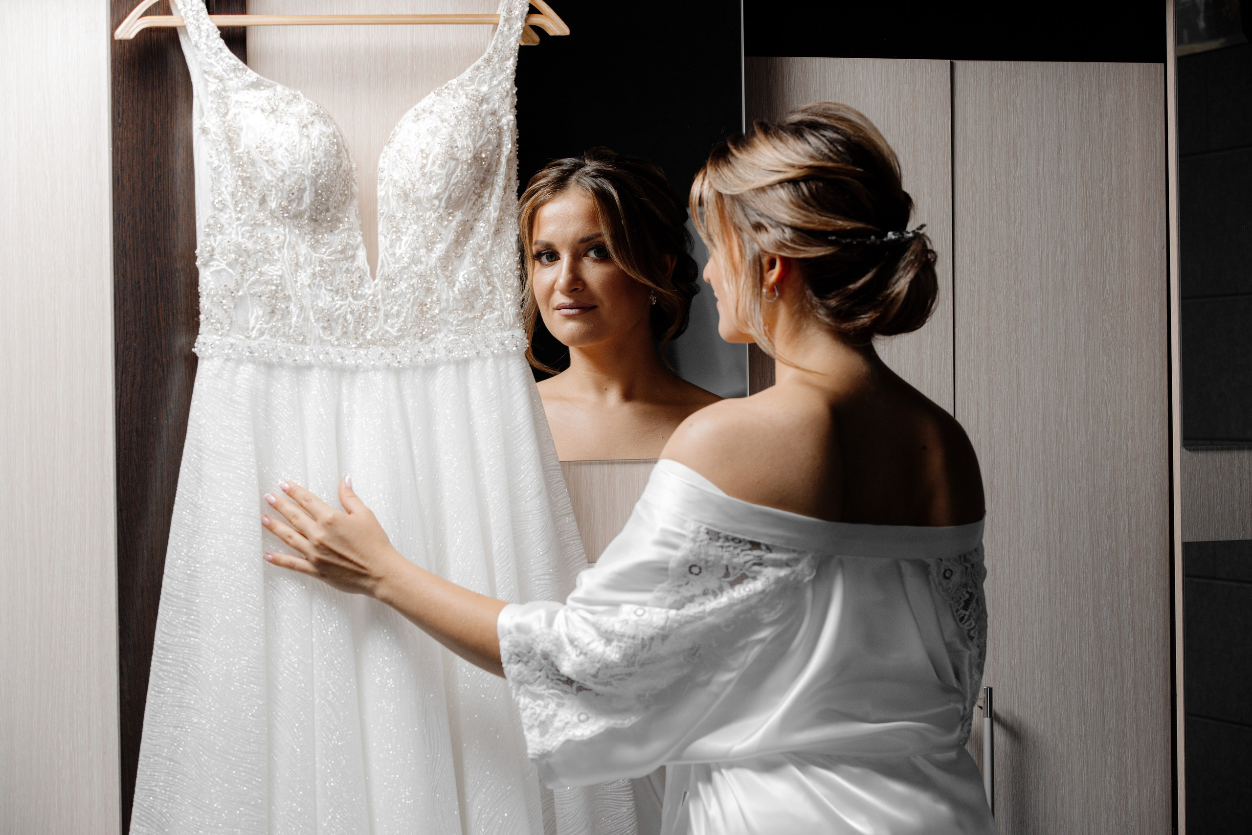 Сборы невесты. Свадебная съёмка в Москве