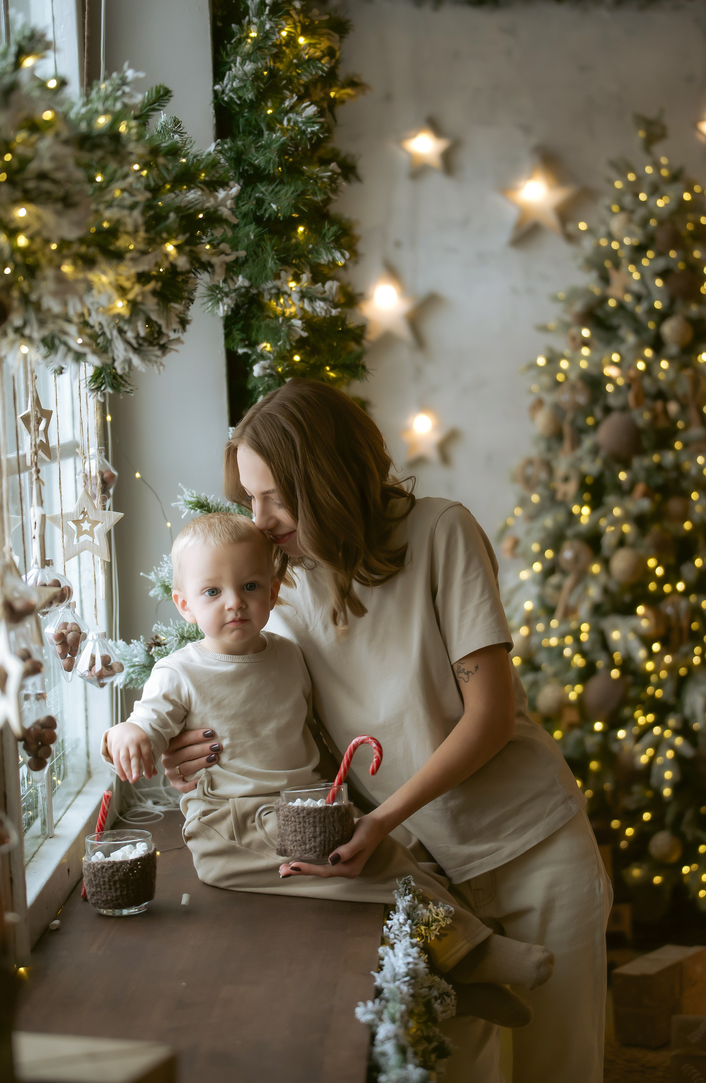 Новогодняя семейная фотосессия. Марина Суздаль семейный и детский фотограф в Москве и Подмосковье