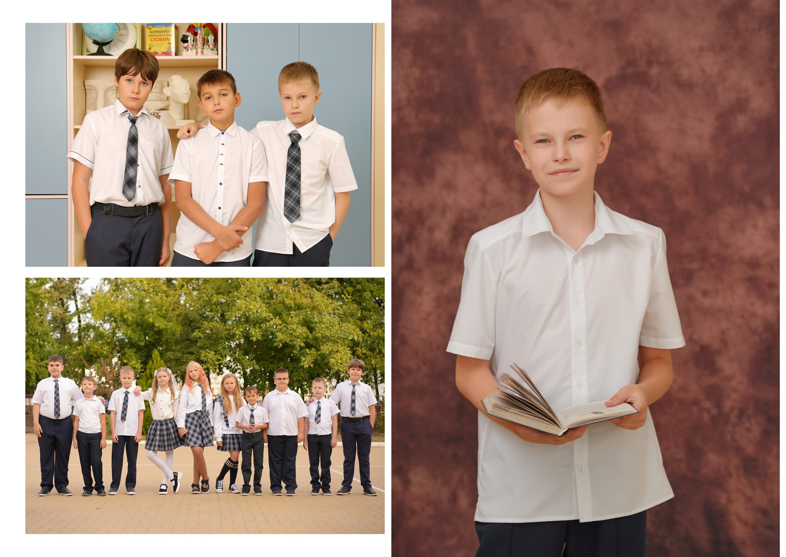 ШКОЛА 104 — 4 «В» класс. Красивый выпускной альбом в Краснодаре