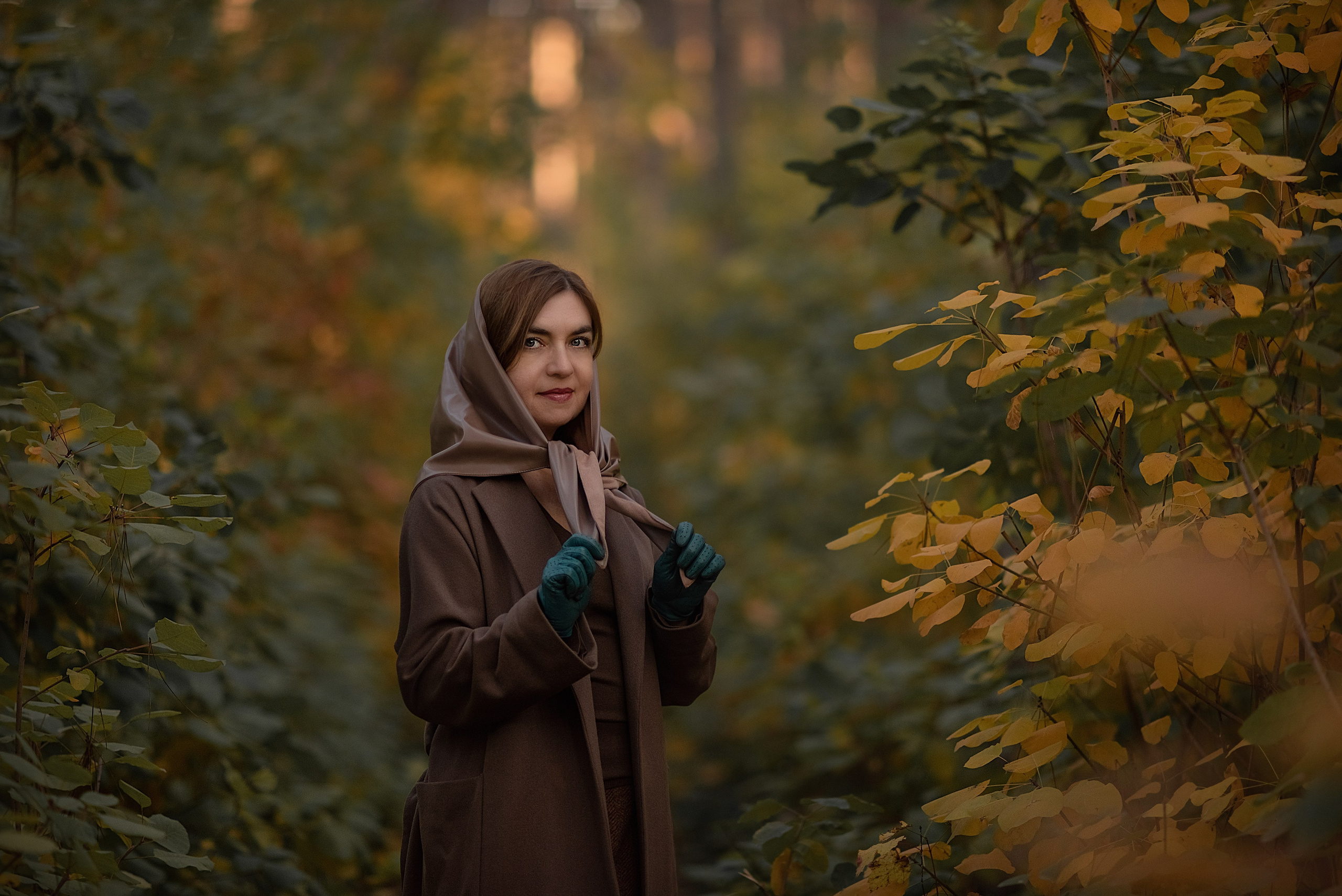 Света в осеннем лесу. Семейный, детский и женский фотограф в Ростове-на-Дону Кирилина Екатерина