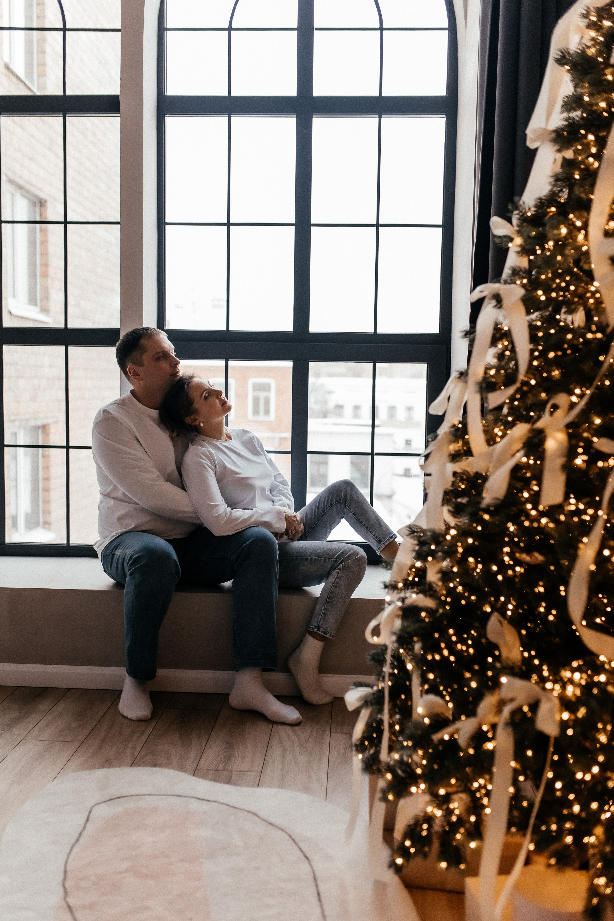 Новогодняя семейная в студии. Профессиональный фотограф, Москва |Видное Елена Елизарова