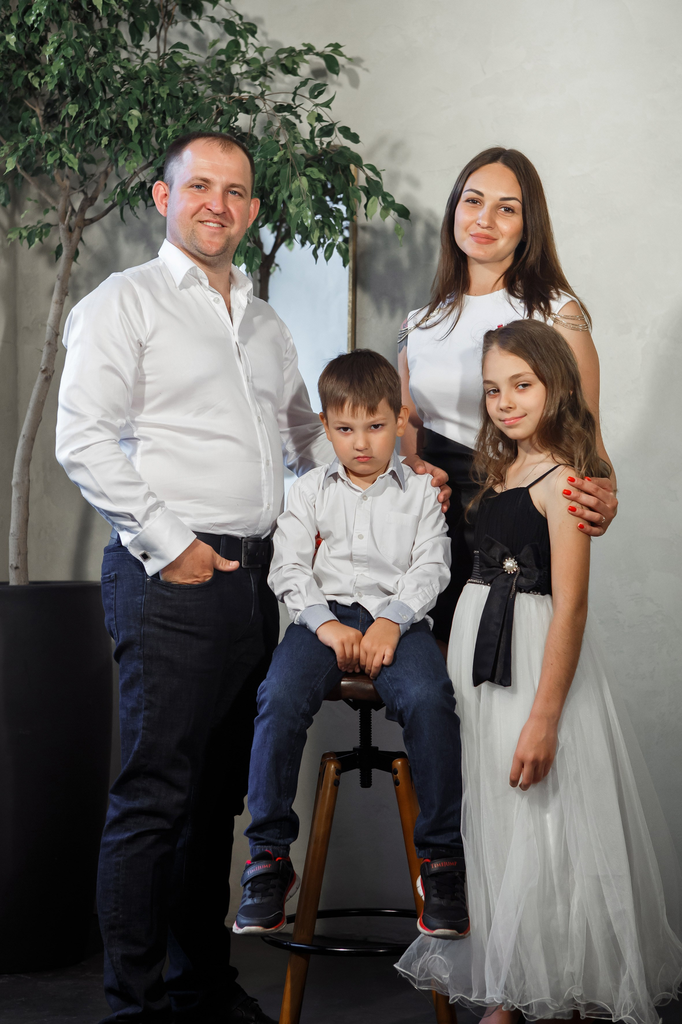 Очень большая семья, личные и парные портреты. Свадебный и портретный Фотограф в Липецке Дмитрий Котюков