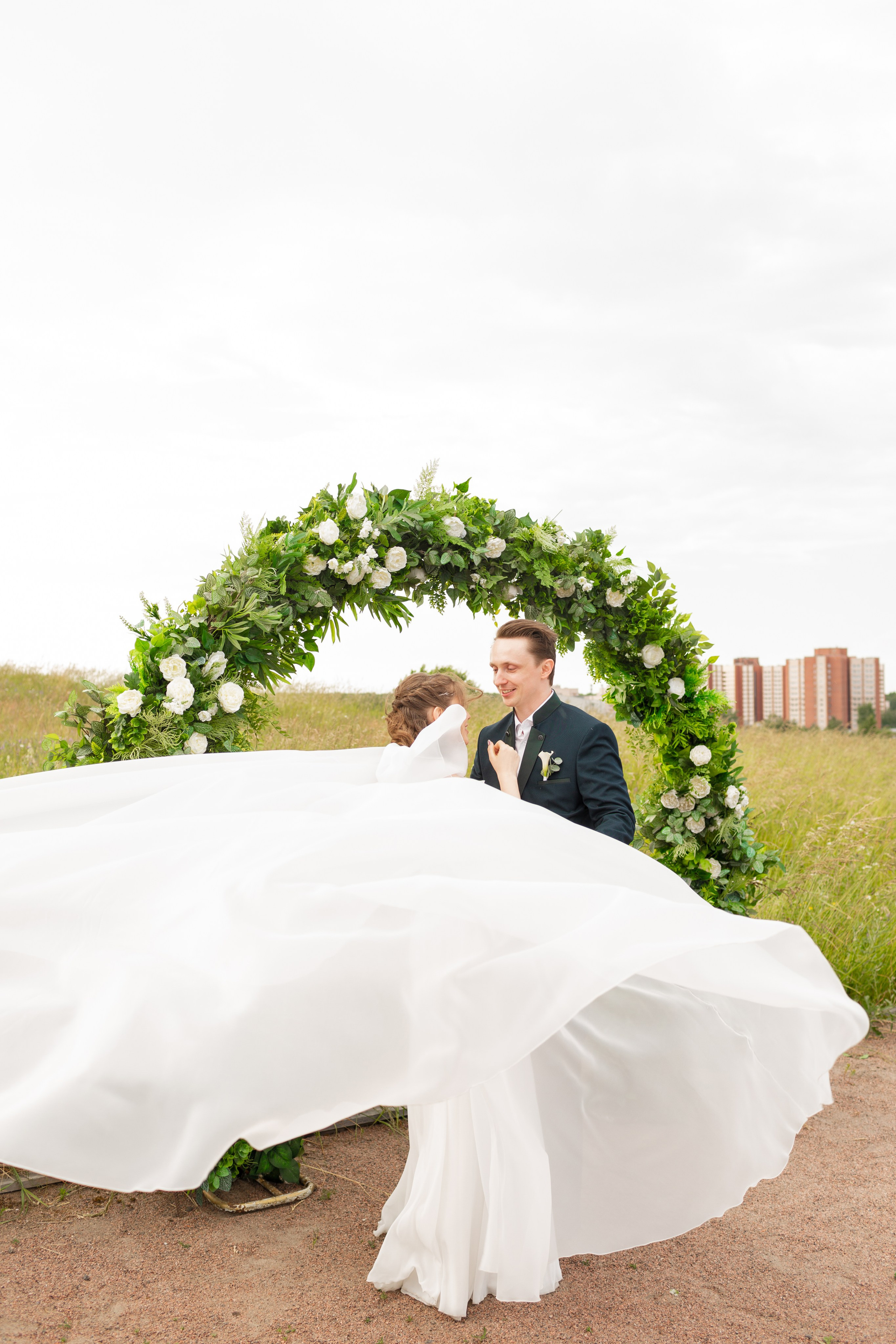Свадебная фотосессия в Санкт-Петербурге. Свадебный фотограф Кирилл Белый