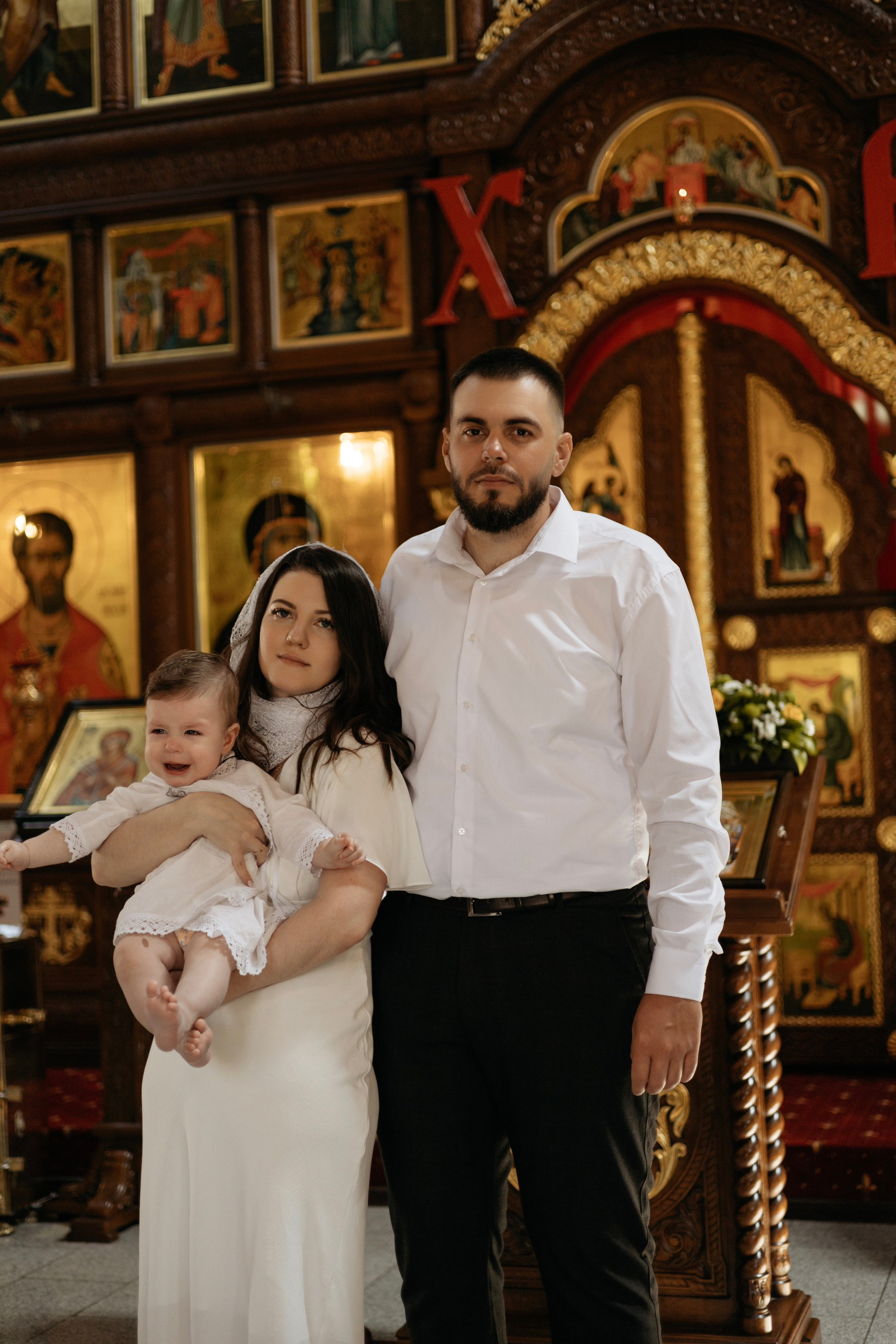 Крещение Артёма. Самый теплый фотограф в Краснодаре Рябоконь Ксения