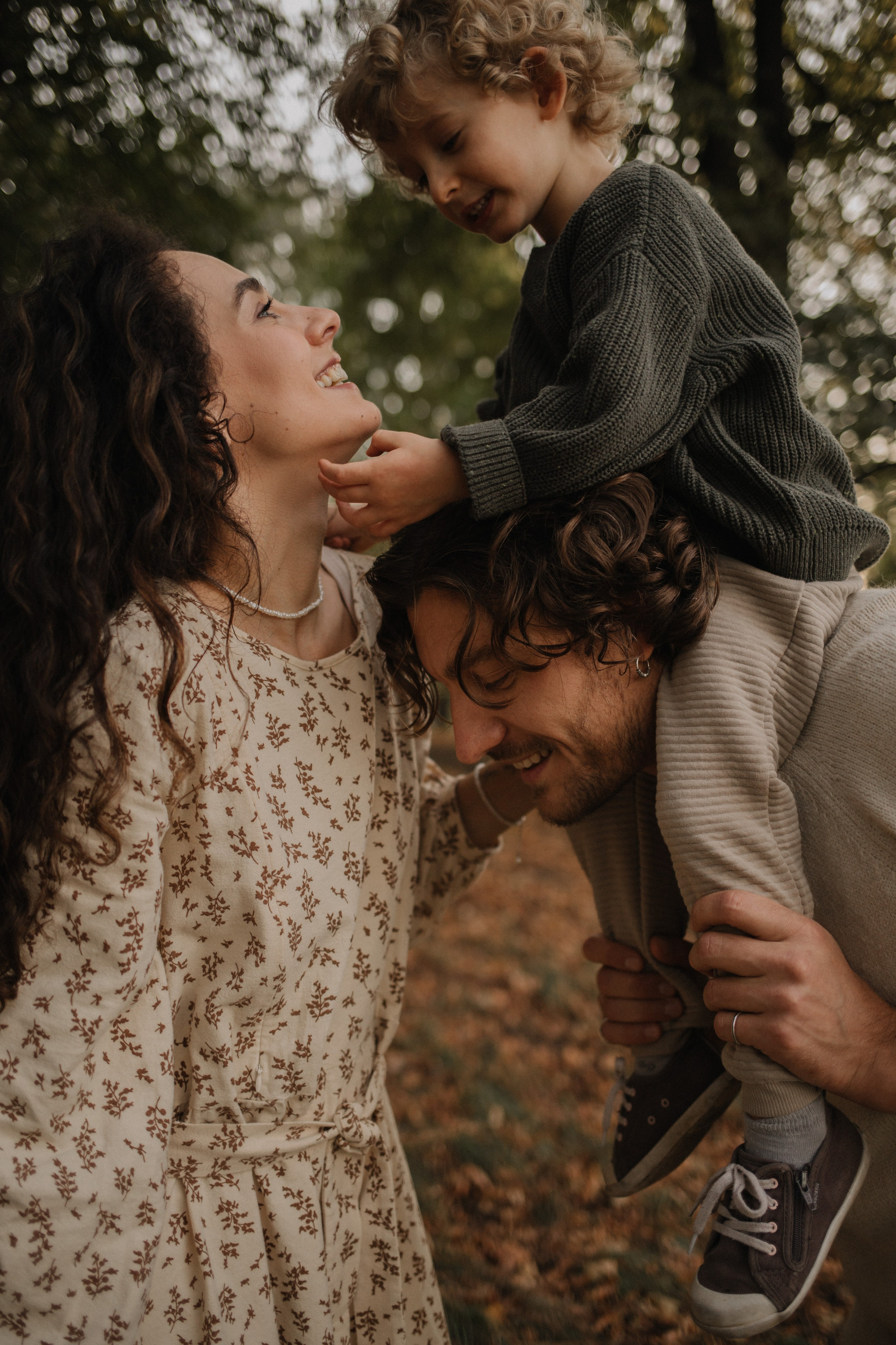 Виктор, Евгения и Марк. Семейный фотограф в Москве Валерия Мясникова