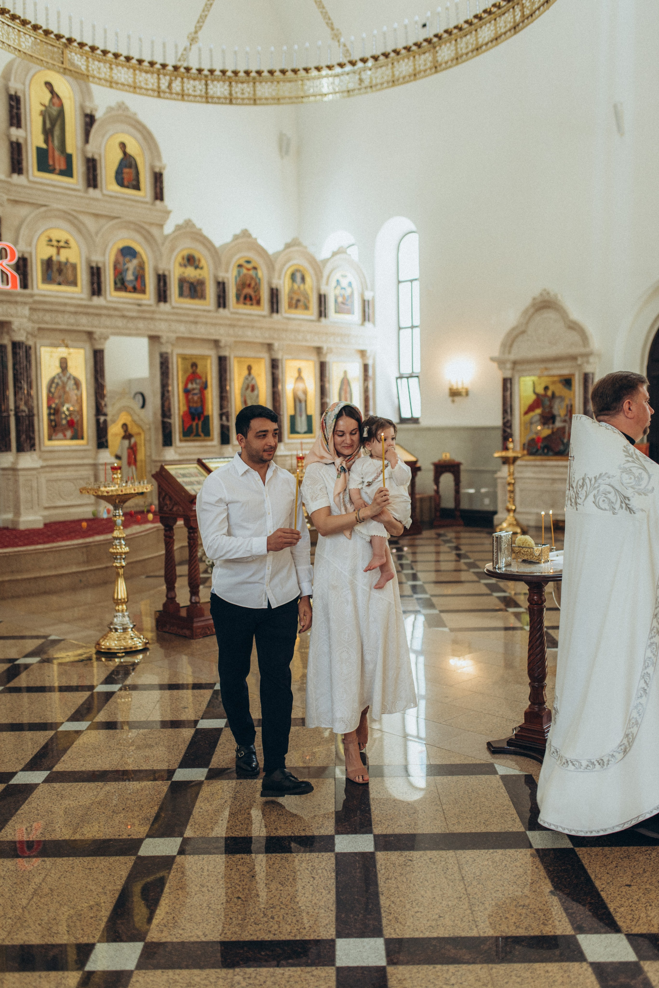 Таинство Крещения Лали. Семейный фотограф в Москве Екатерина Север
