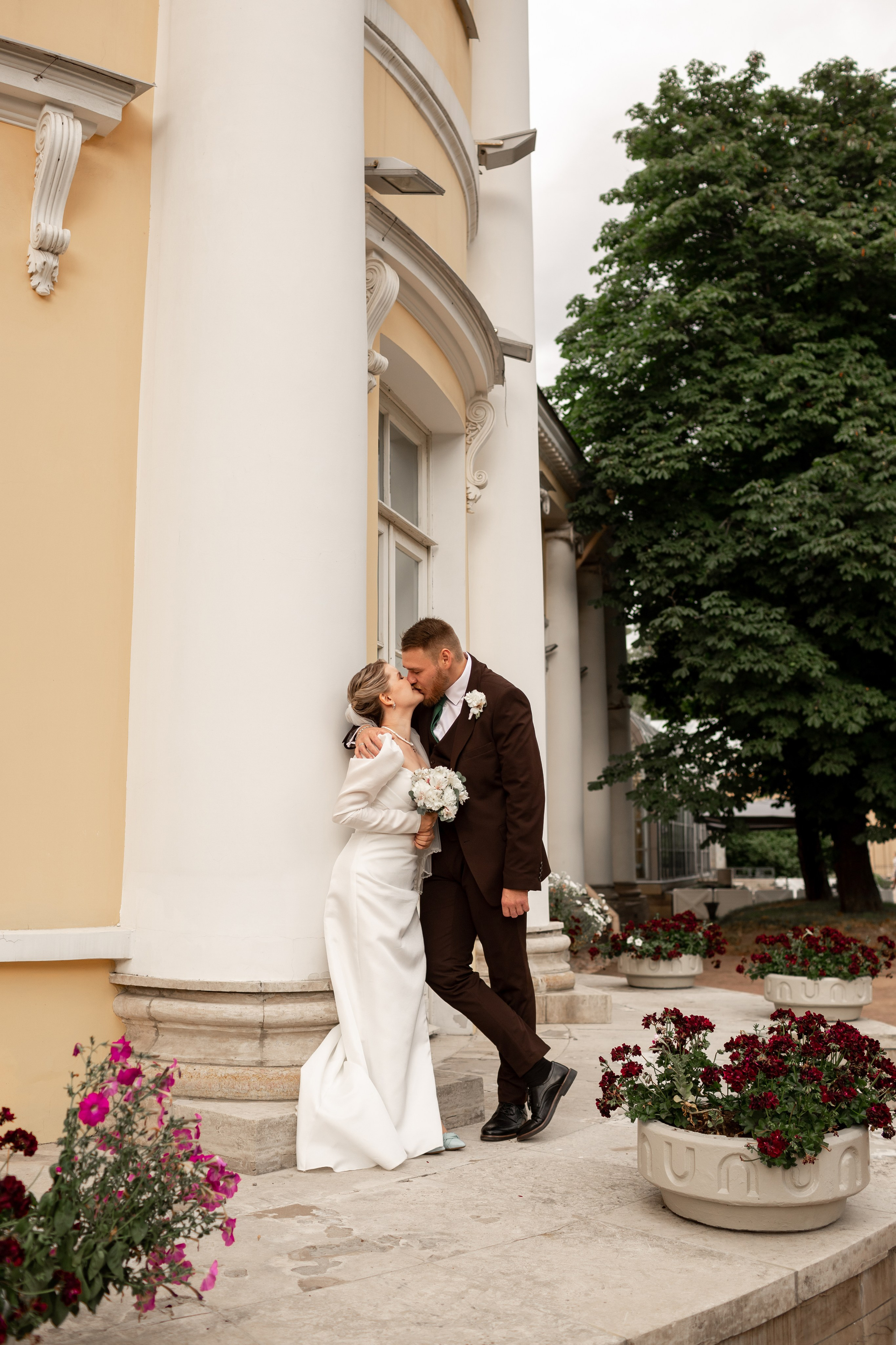 Свадебная фотосессия в Польском саду усадьба Державина.