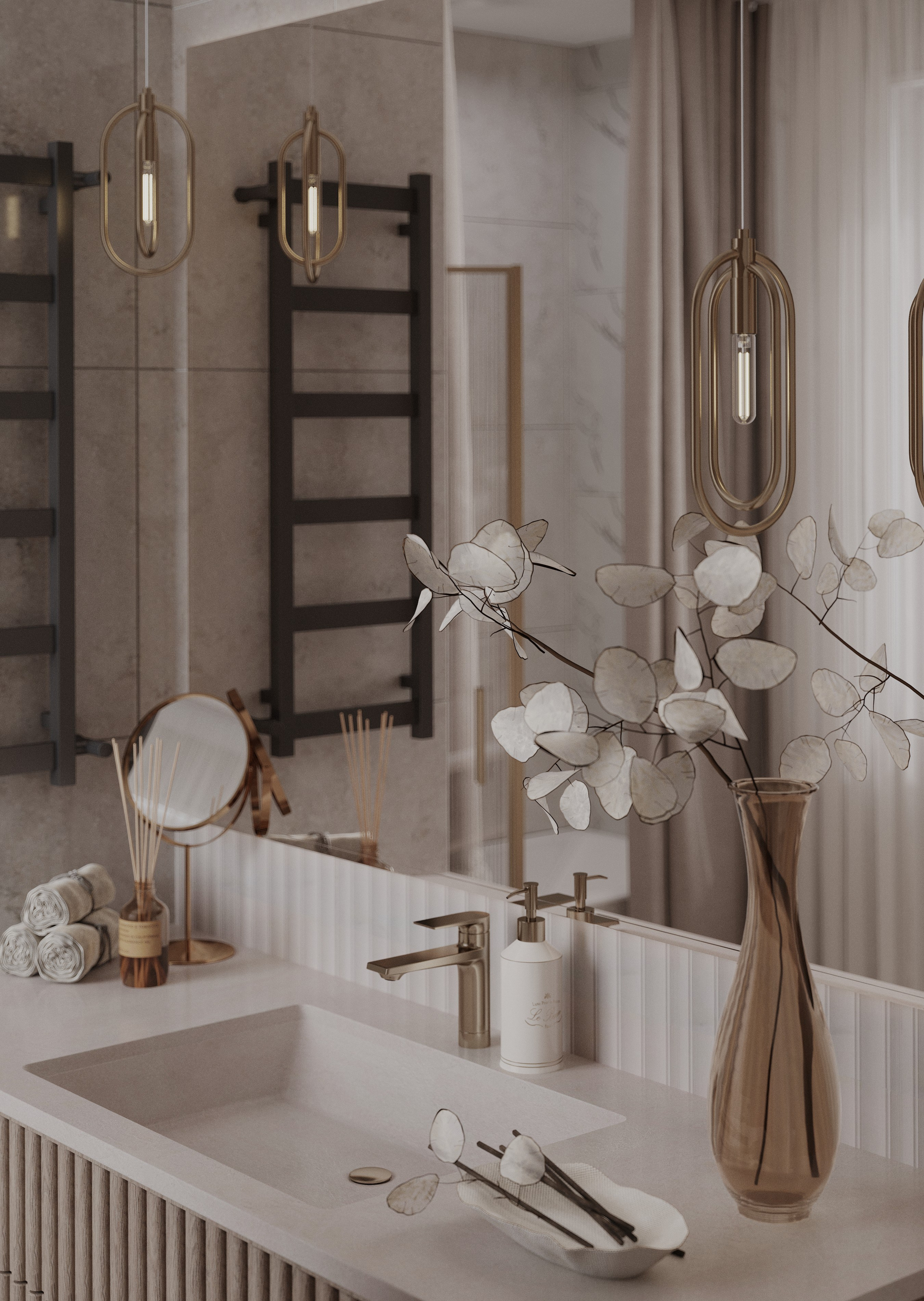 Spa «Brume de Jade». Портфолио 3D визуализатора