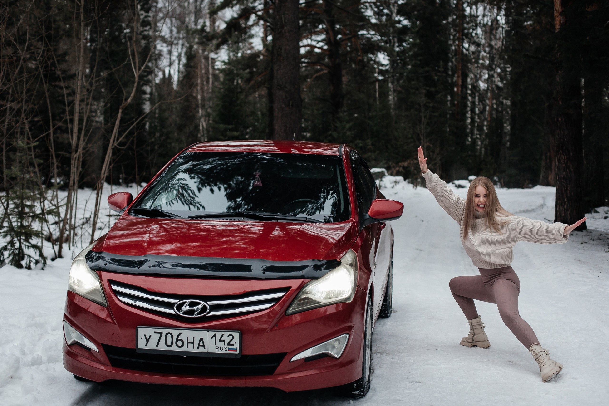 ФОТОСЕССИЯ С АВТО. Фотограф в Киселёвске Татьяна Трухалева