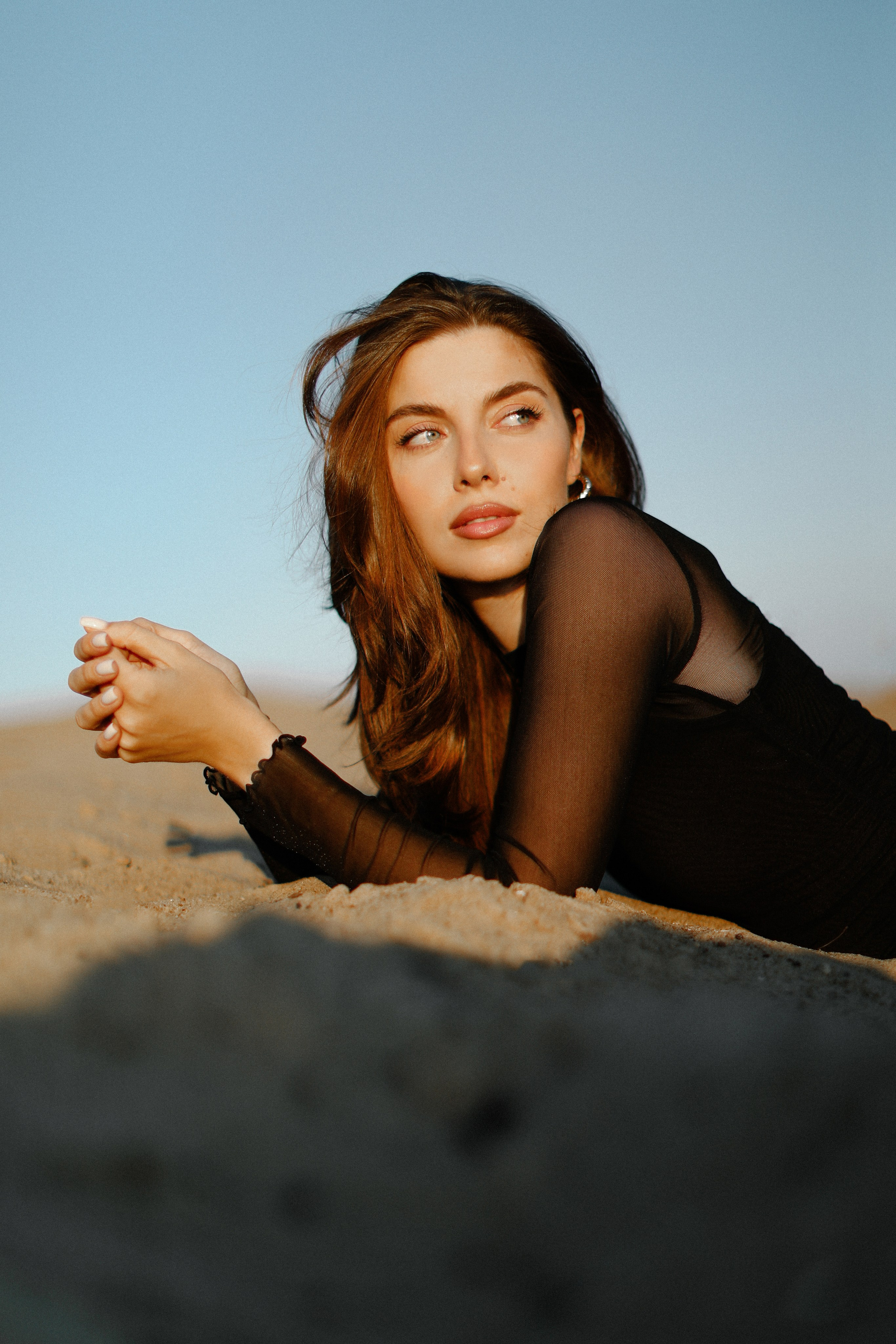 Катя на закате. Фотограф в Нижнем Новгороде