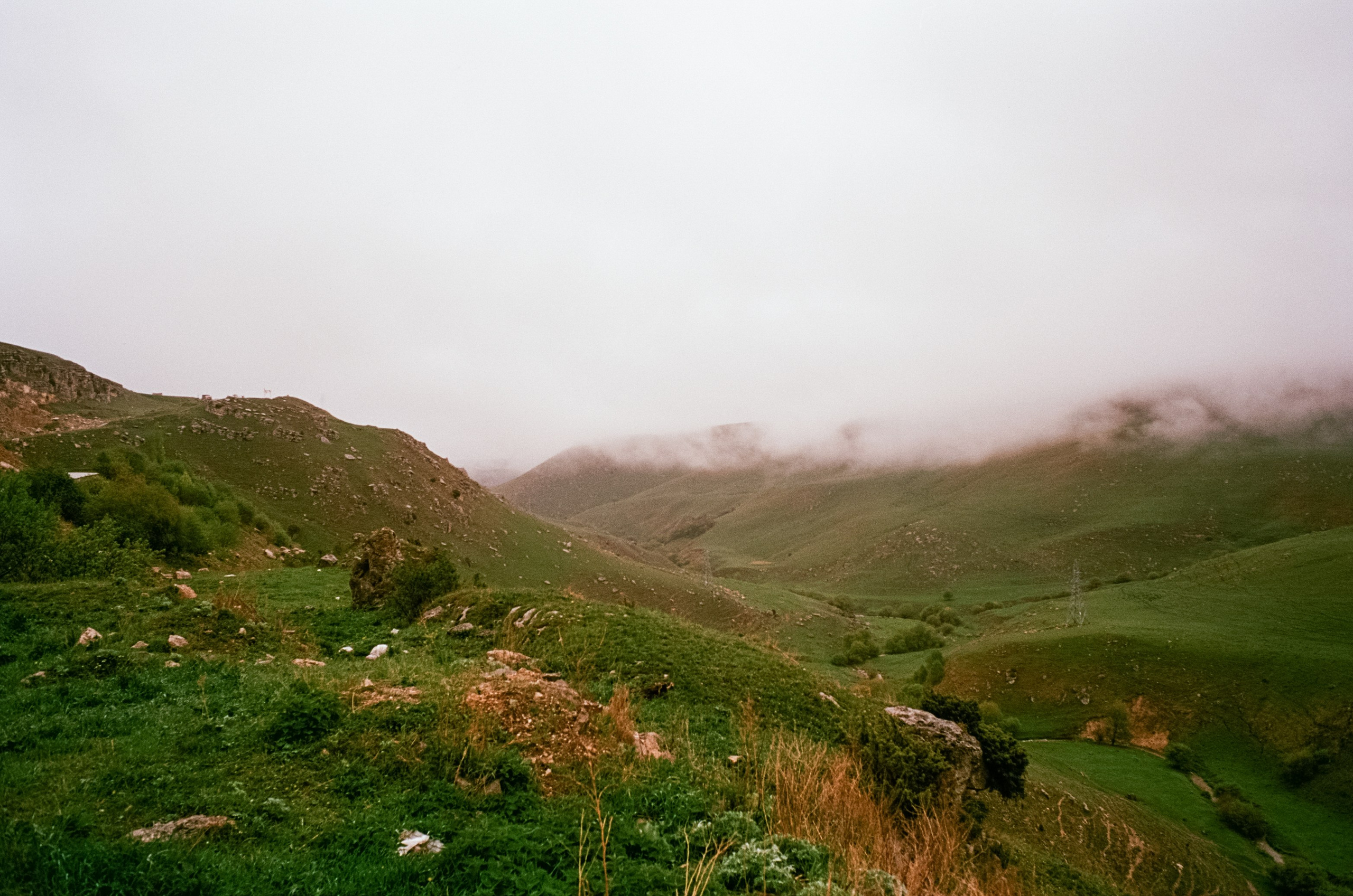 Парк Ессентуки и дорога к перевалу / Kodak Aerocolor IV / BESSA-T