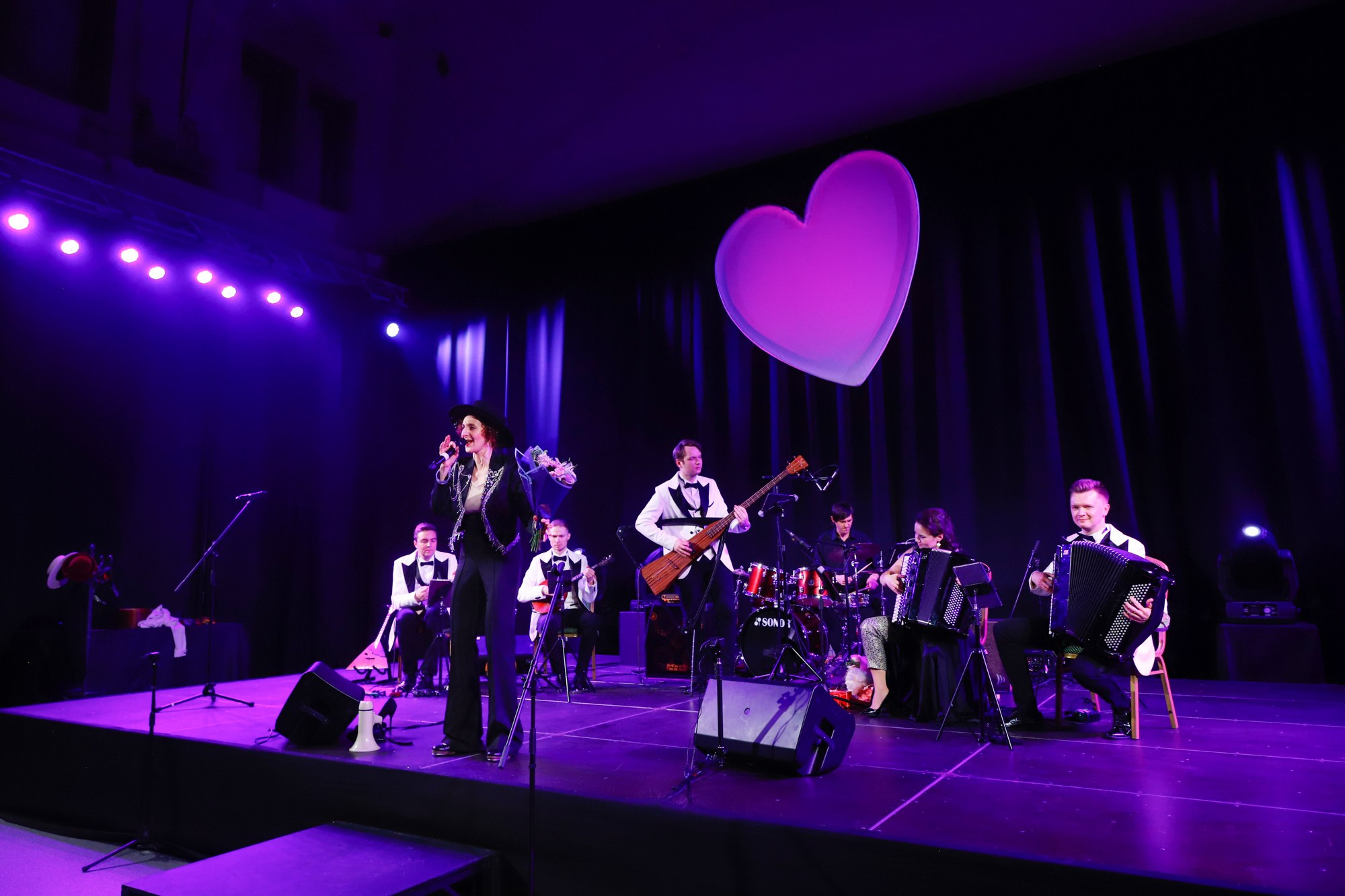 Esse Quintet и Вера Егорова. Фотограф Дарья Попова