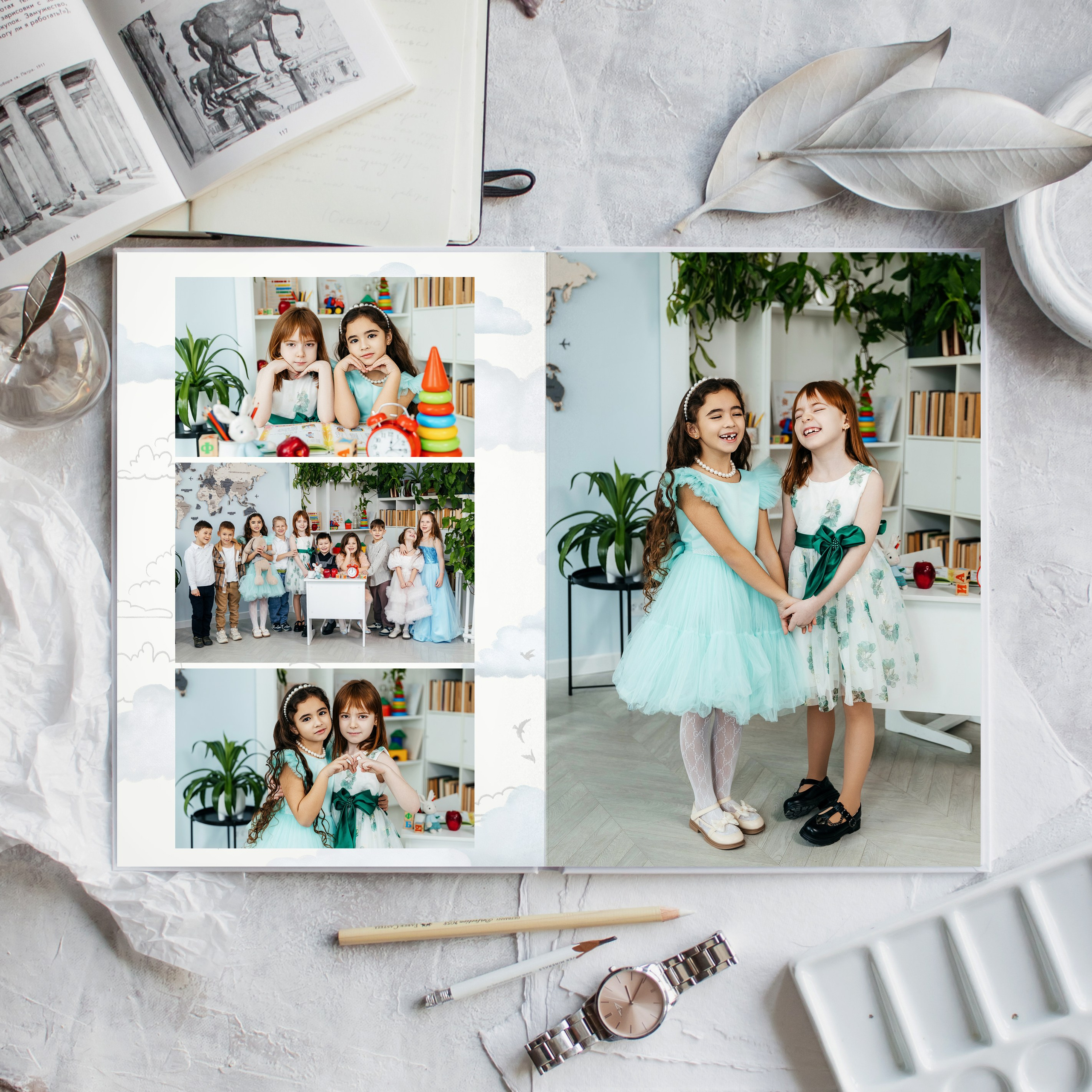 Детский сад. ВЫПУСКНЫЕ АЛЬБОМЫ | РОВЕСНИК | КЕРЧЬ