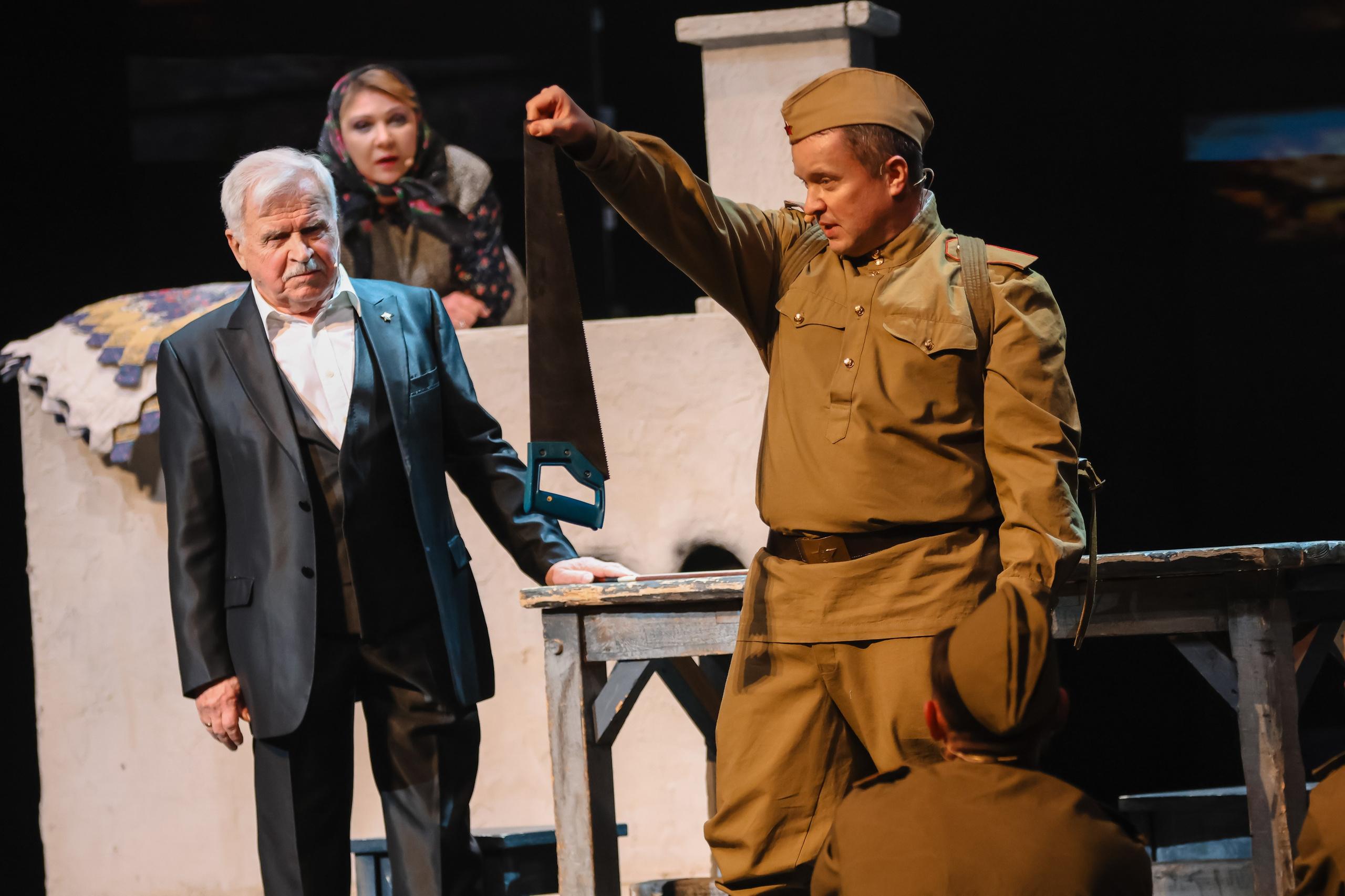 Василий Теркин, театр «Русская песня». Фотограф Ольга Махалова — Санкт-Петербург, Москва, Нижний Новгород