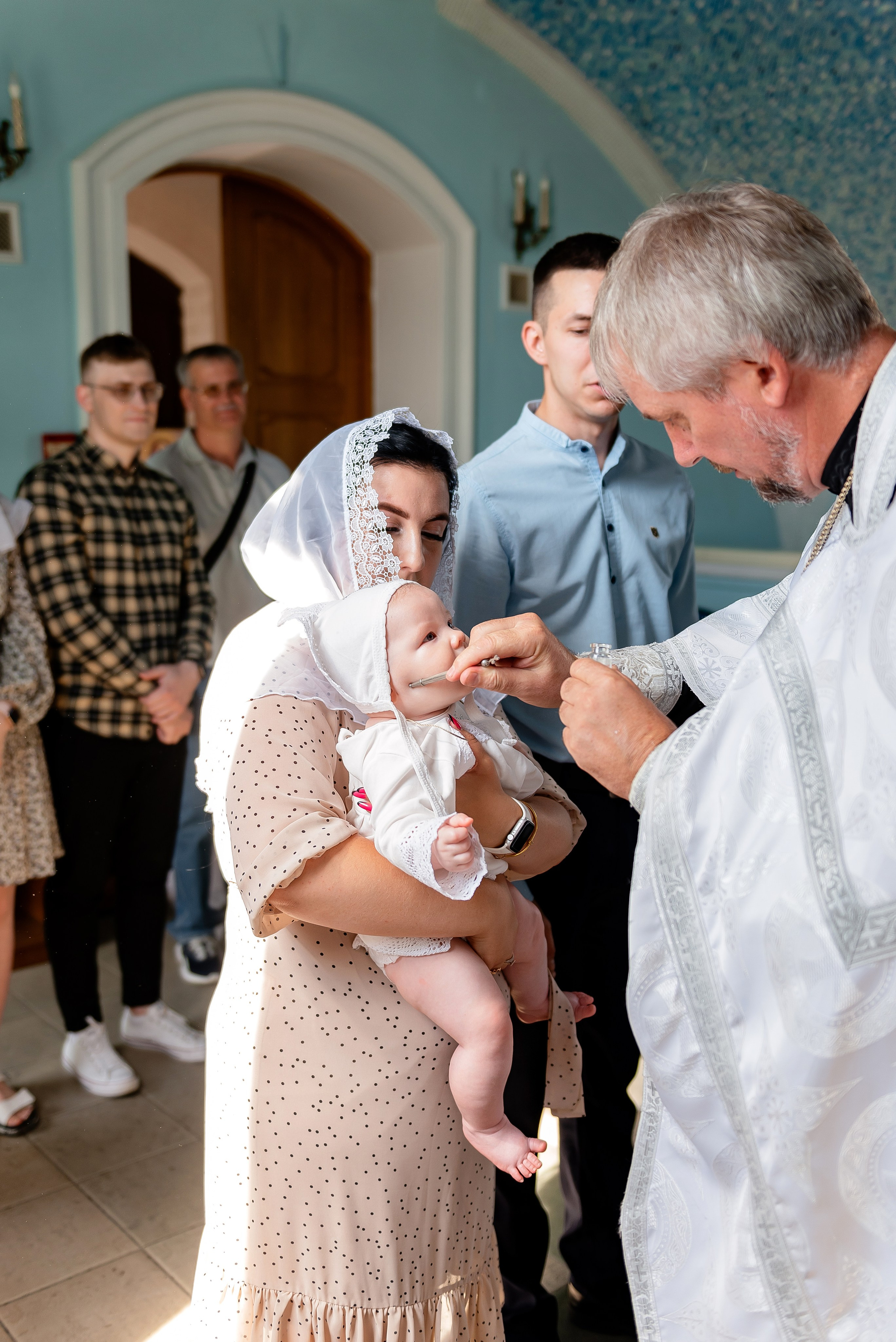 Крещение Ясеньки. Фотограф Татьяна Иванчикова