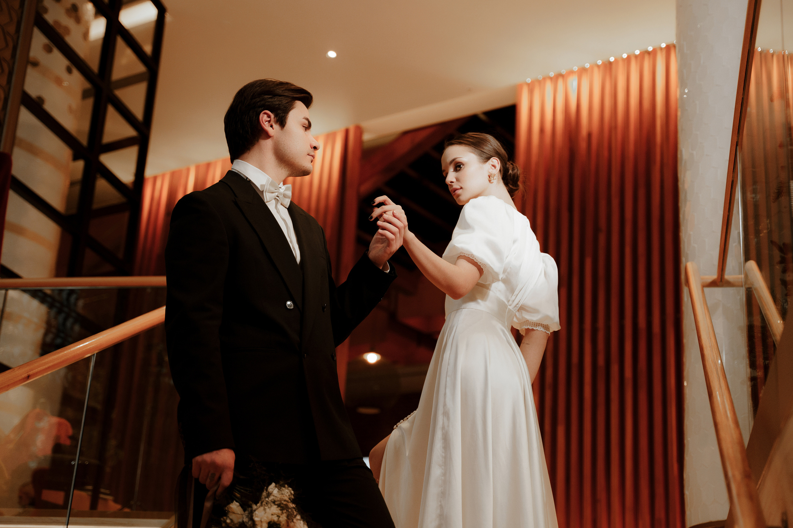 Свадебная фотосессия в отеле Radisson Blu Olympiyskiy Hotel Moscow 5*