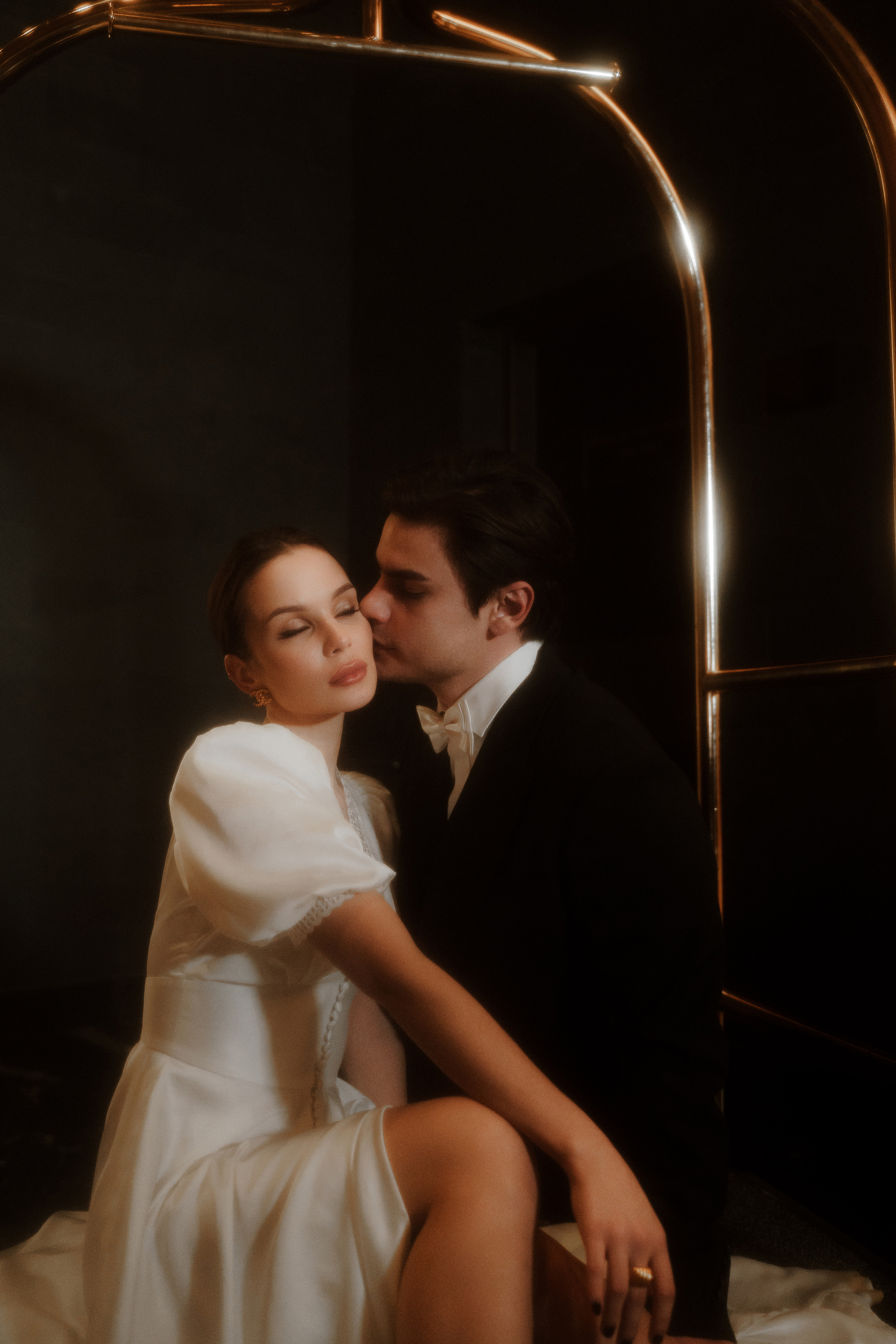 Свадебная фотосессия в отеле Radisson Blu Olympiyskiy Hotel Moscow 5*