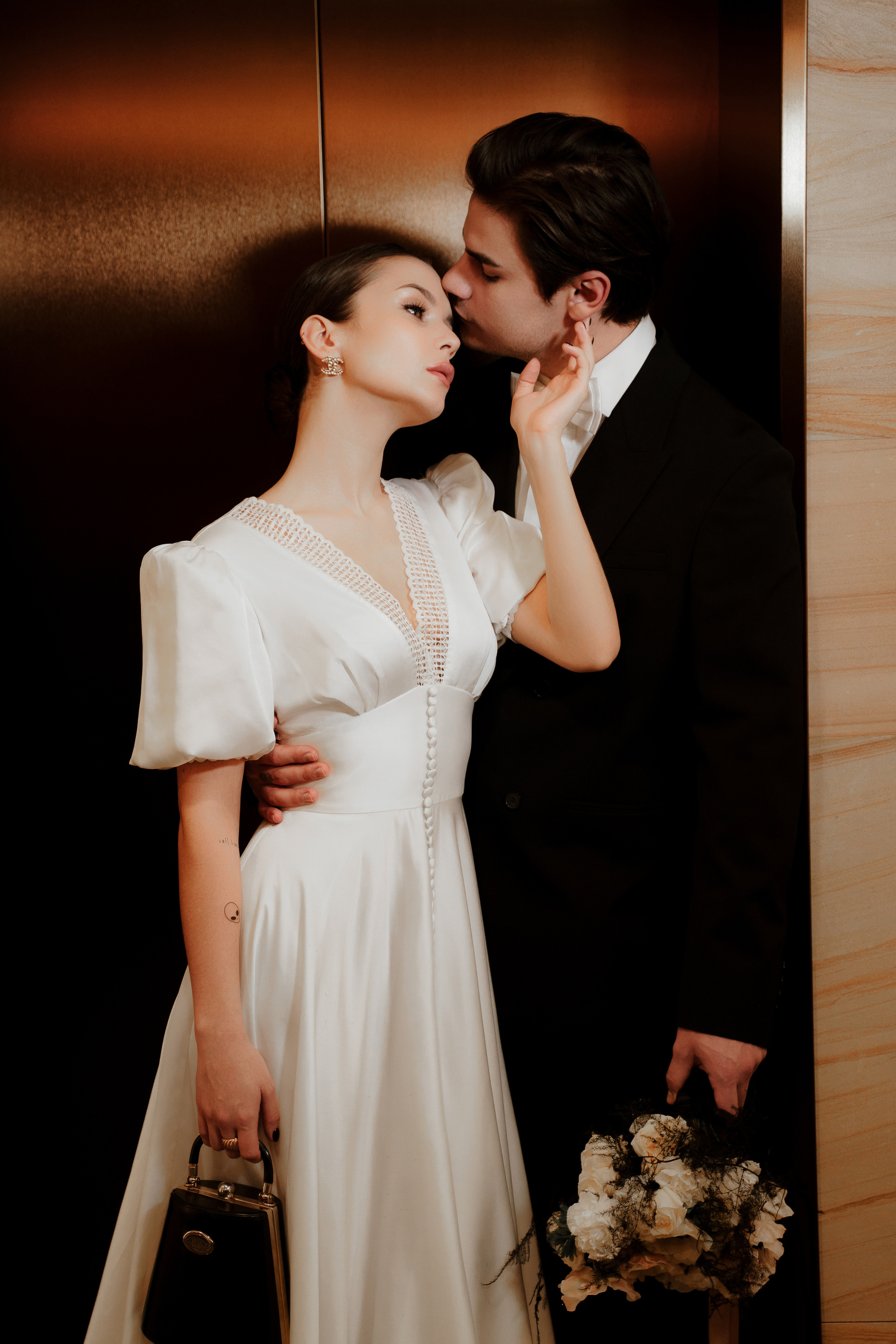 Свадебная фотосессия в отеле Radisson Blu Olympiyskiy Hotel Moscow 5*