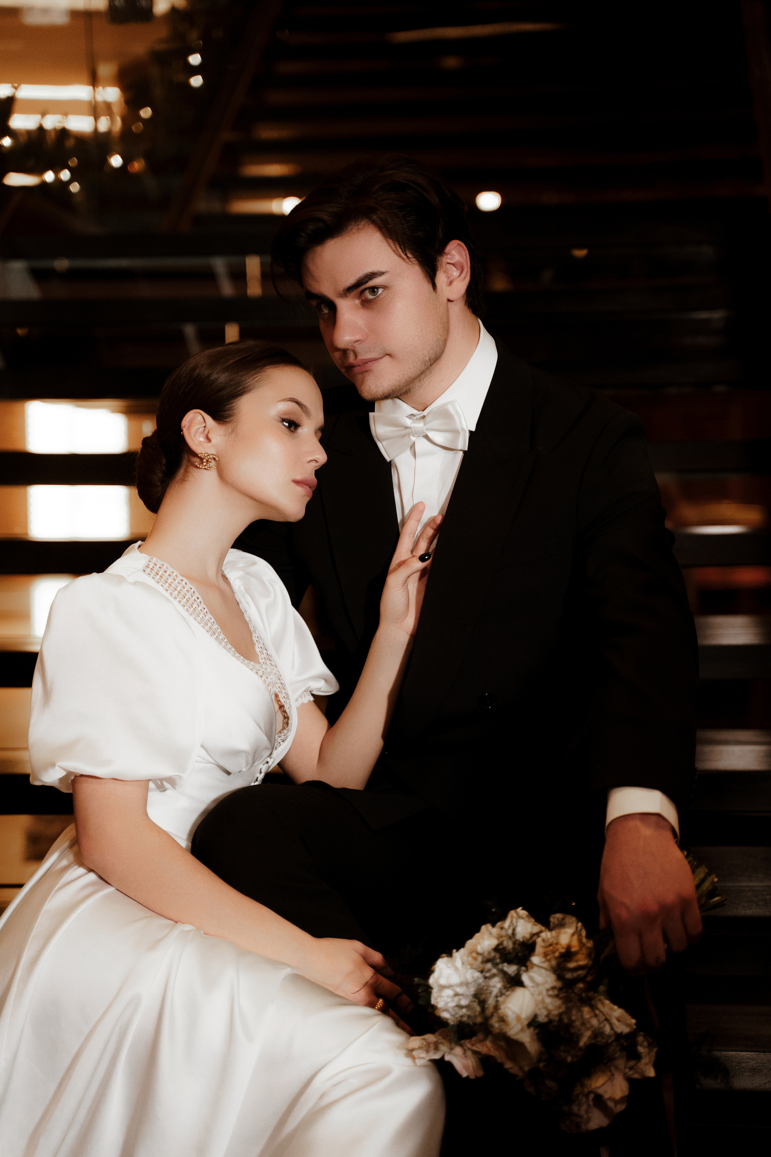 Свадебная фотосессия в отеле Radisson Blu Olympiyskiy Hotel Moscow 5*