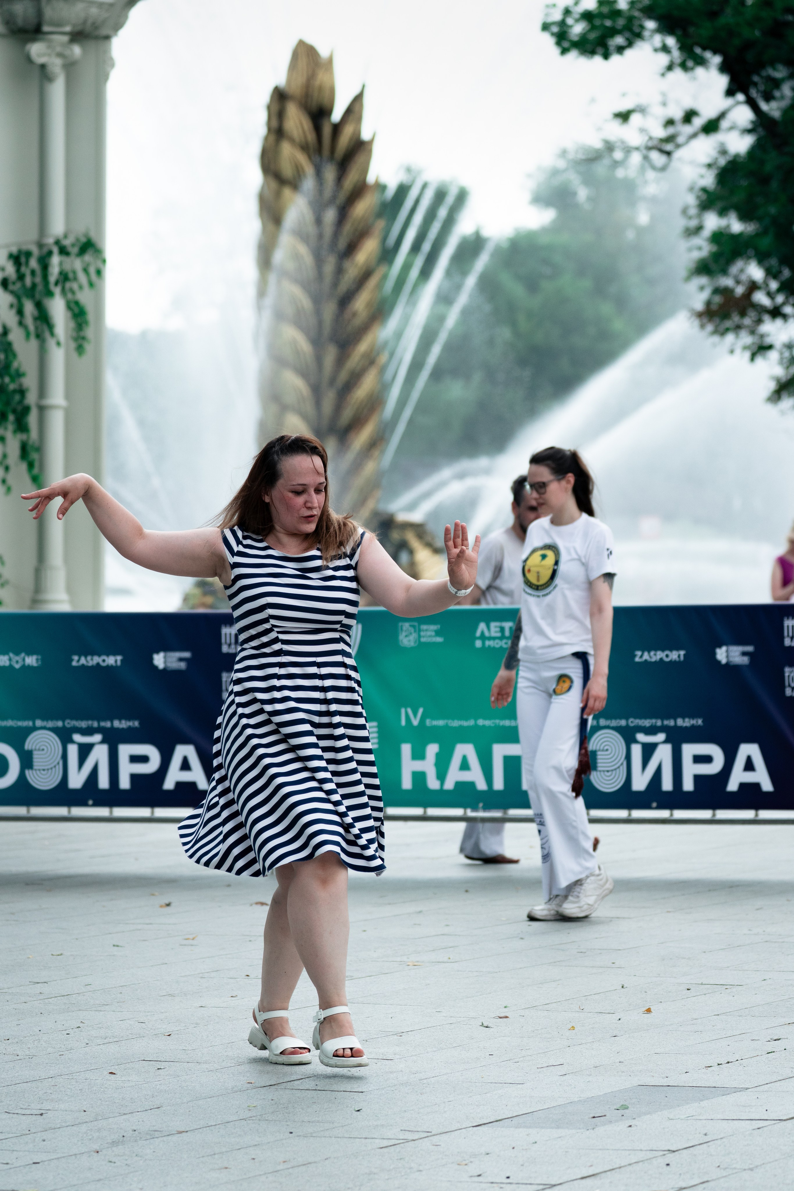 Открытый класс AXE Capoeira на фестивале неолимписких видов спорта на ВДНХ 2025 г:. Фотограф в Москве Ткаченко Владимир