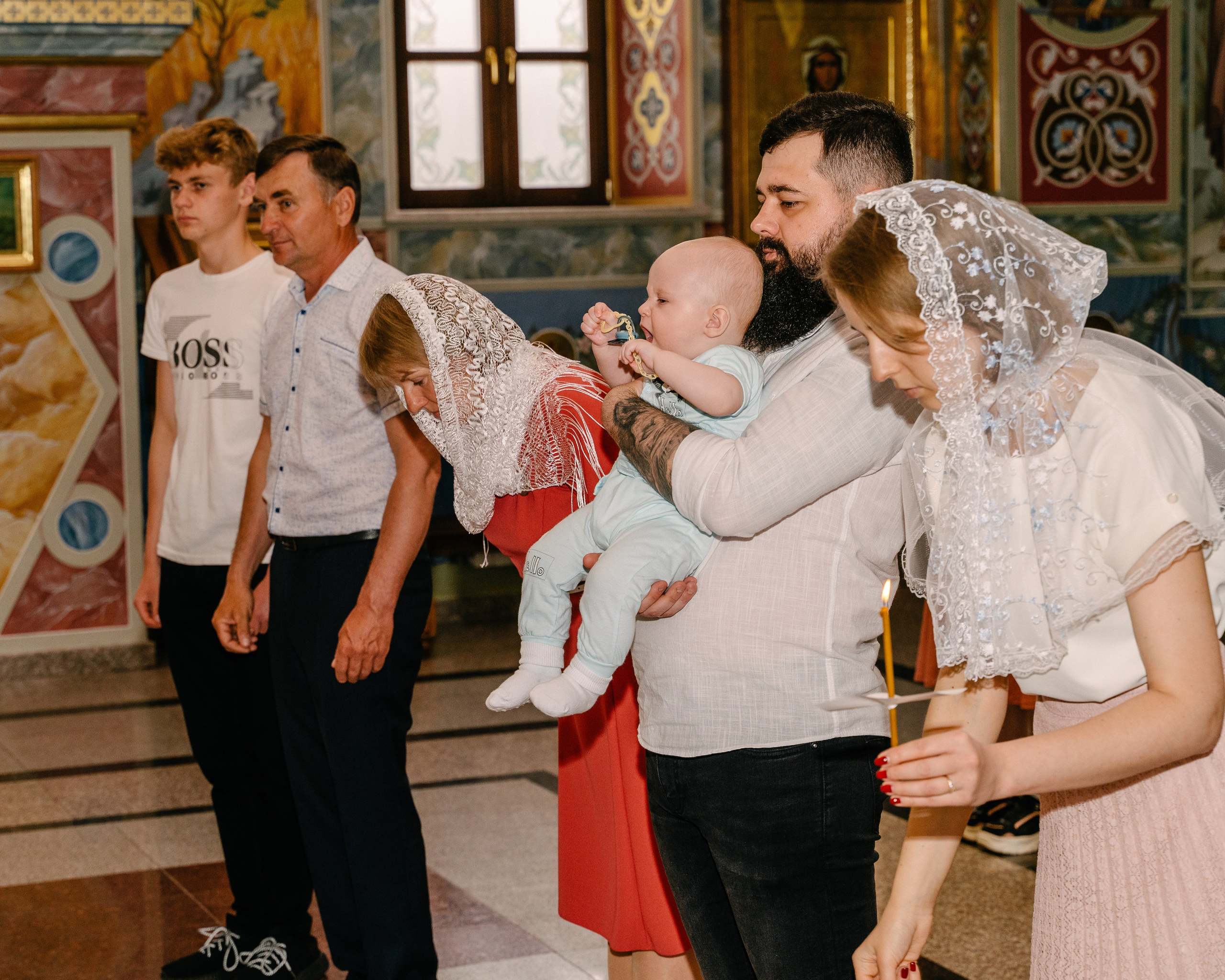 Крещение Федора. Свадебный фотограф Юлия Копылова