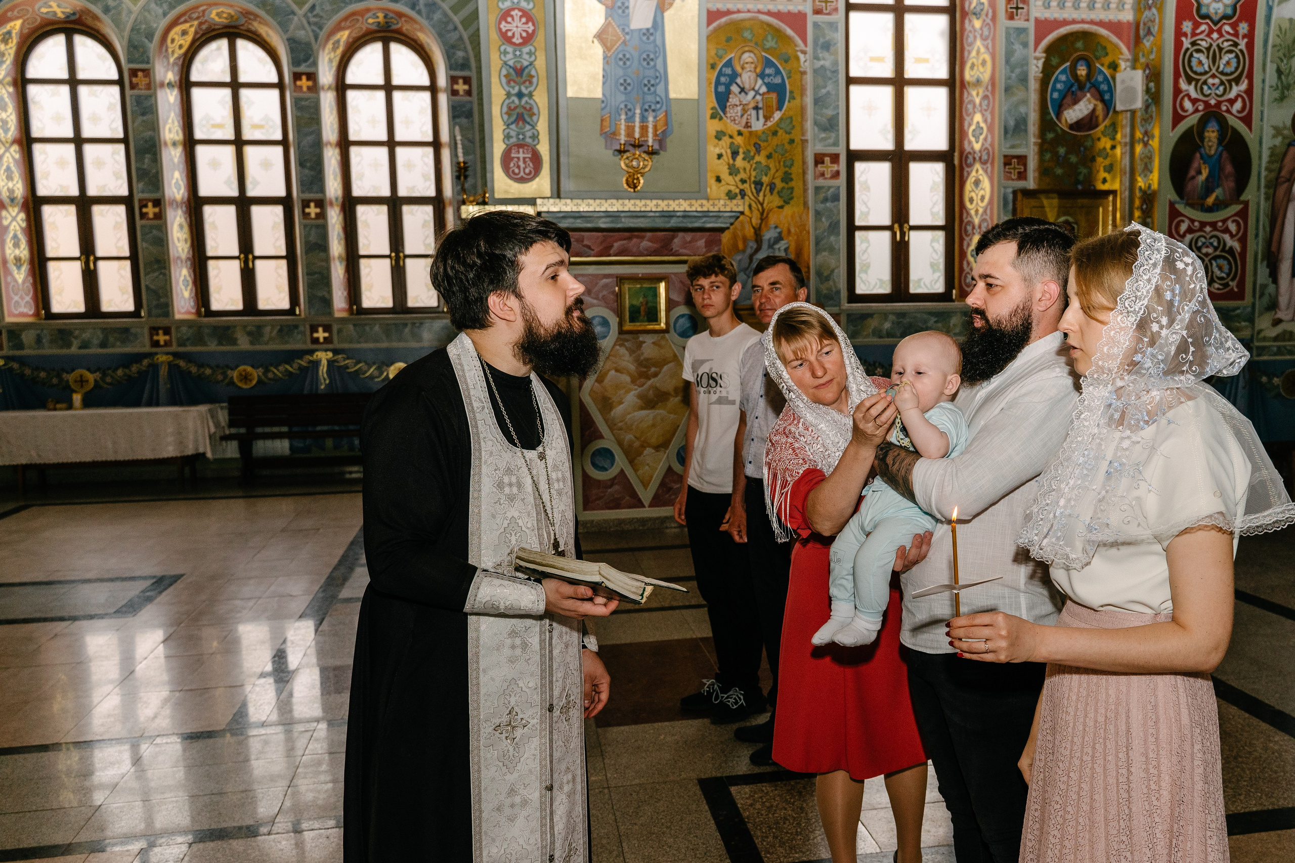 Крещение Федора. Свадебный фотограф Юлия Копылова