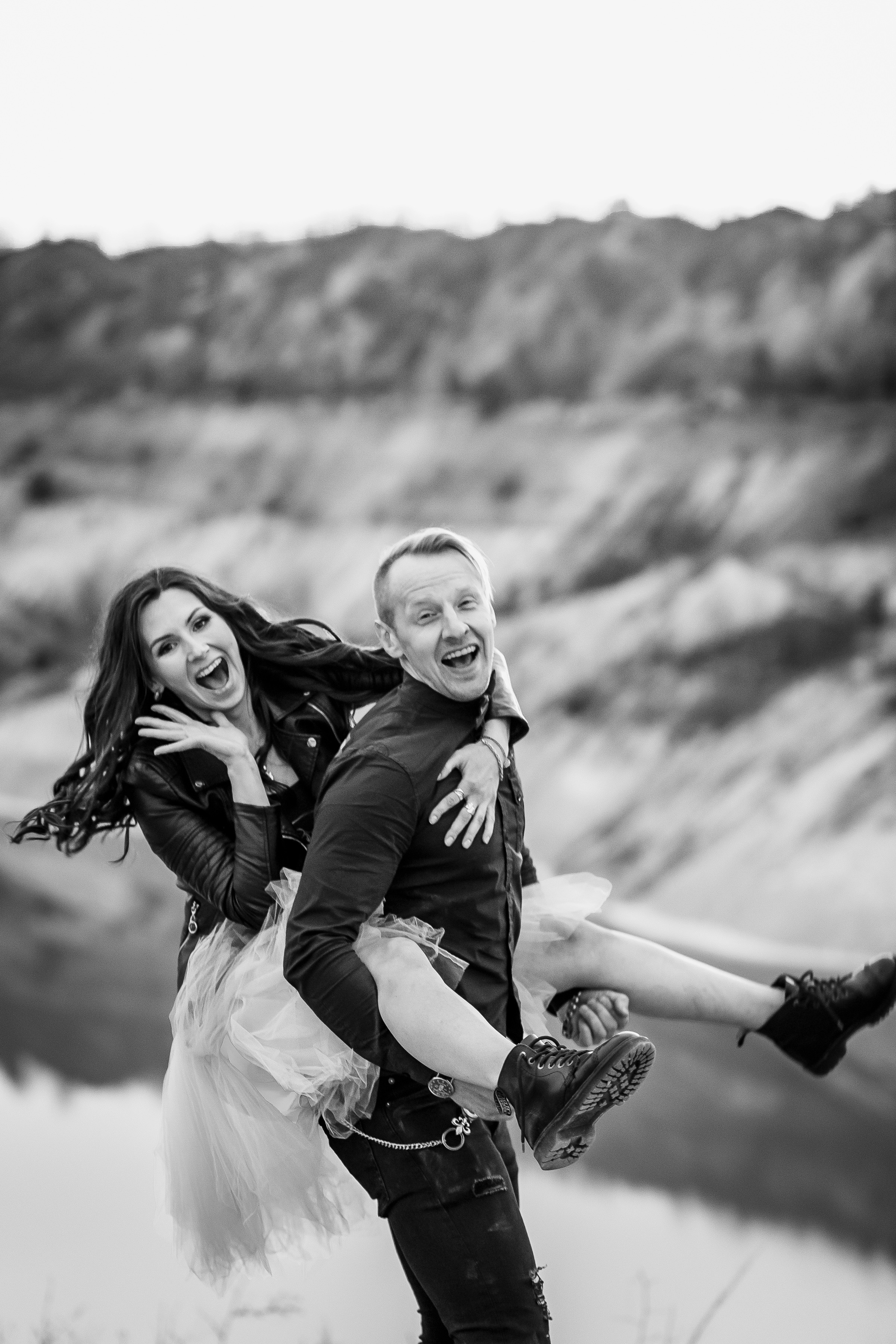 Motorcycle gender reveal. Fotograf ślubny Białystok Warszawa Zakopane