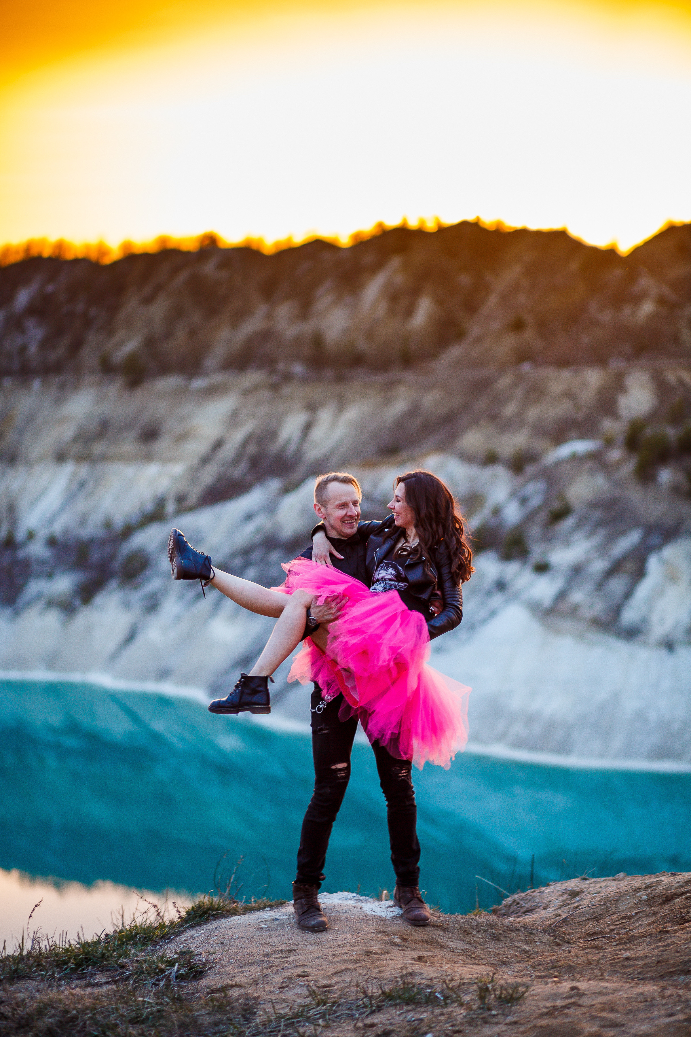 Motorcycle gender reveal. Fotograf ślubny Białystok Warszawa Zakopane