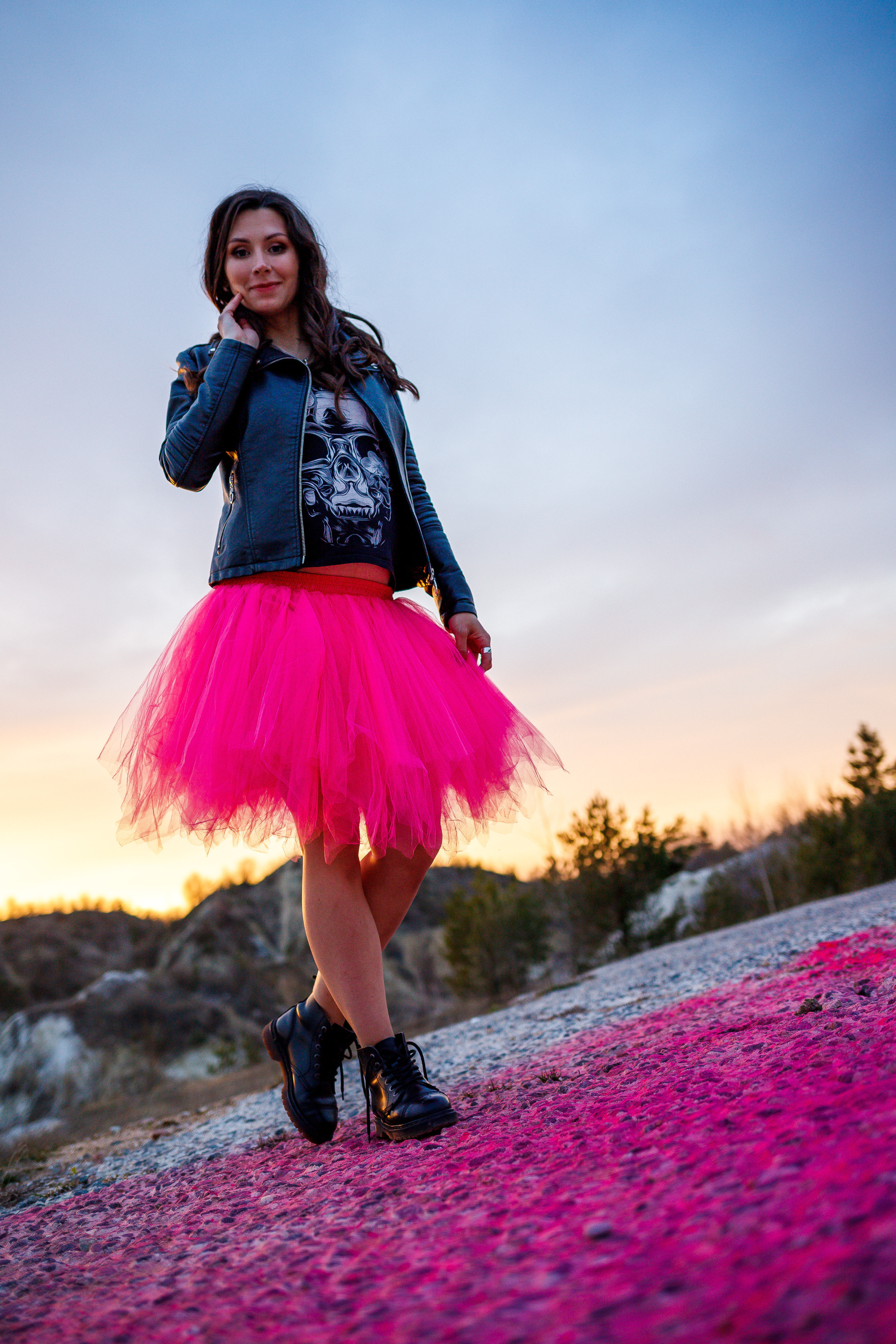 Motorcycle gender reveal. Fotograf ślubny Białystok Warszawa Zakopane