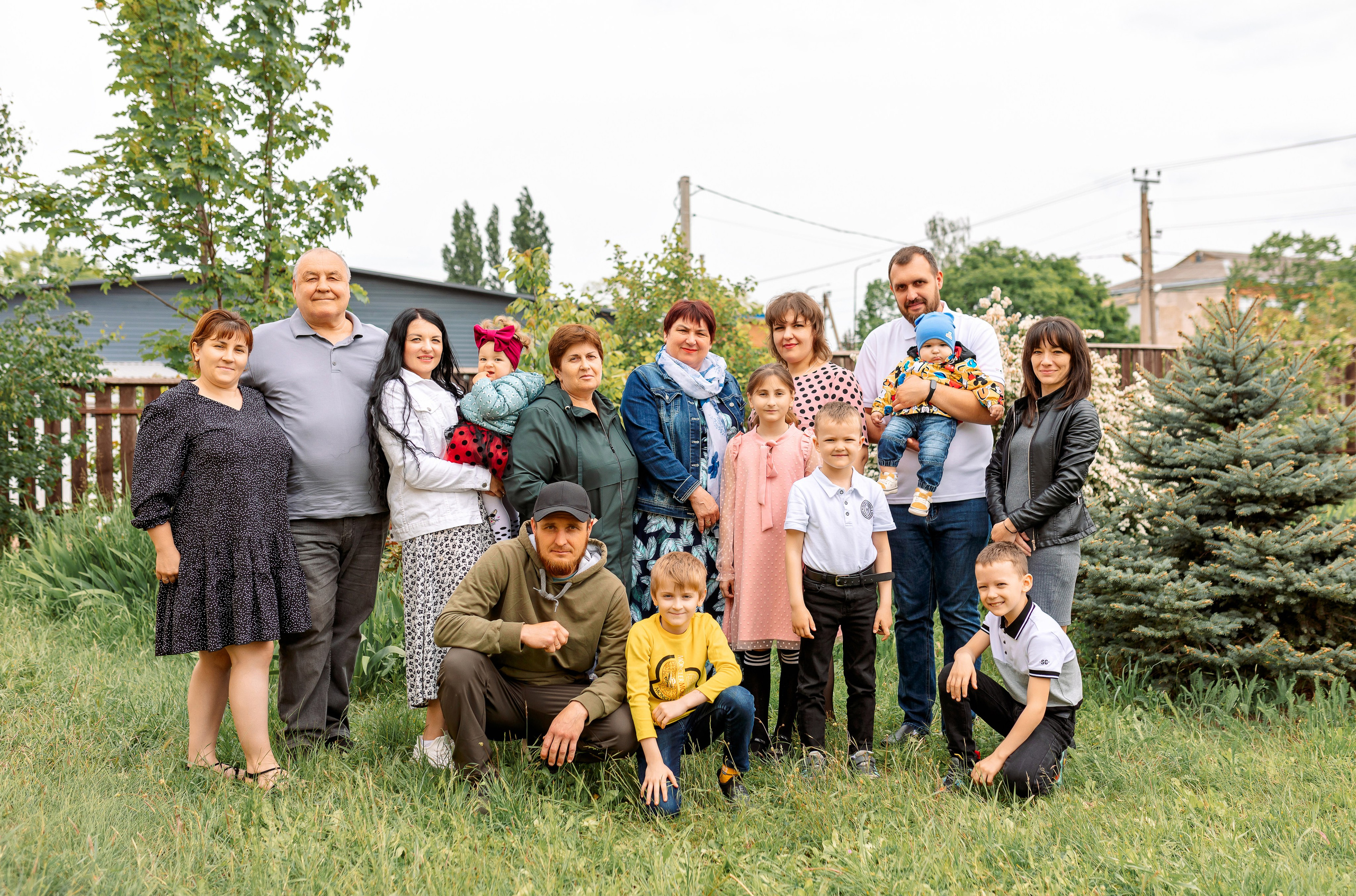 Крестины Андрея с. Цибанобалка. Семейный и детский фотограф в Анапе Наталья Абраменко