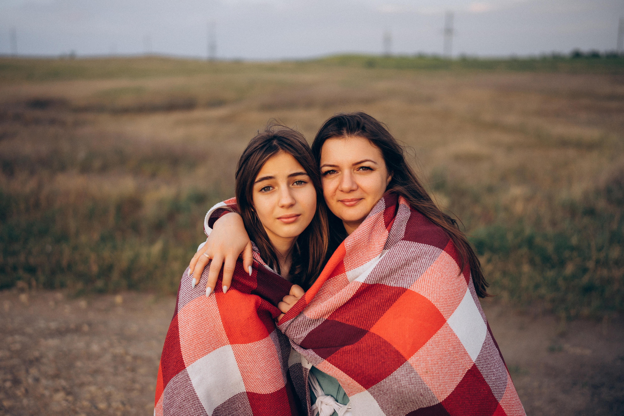 семейная фотосессия мама и дочь