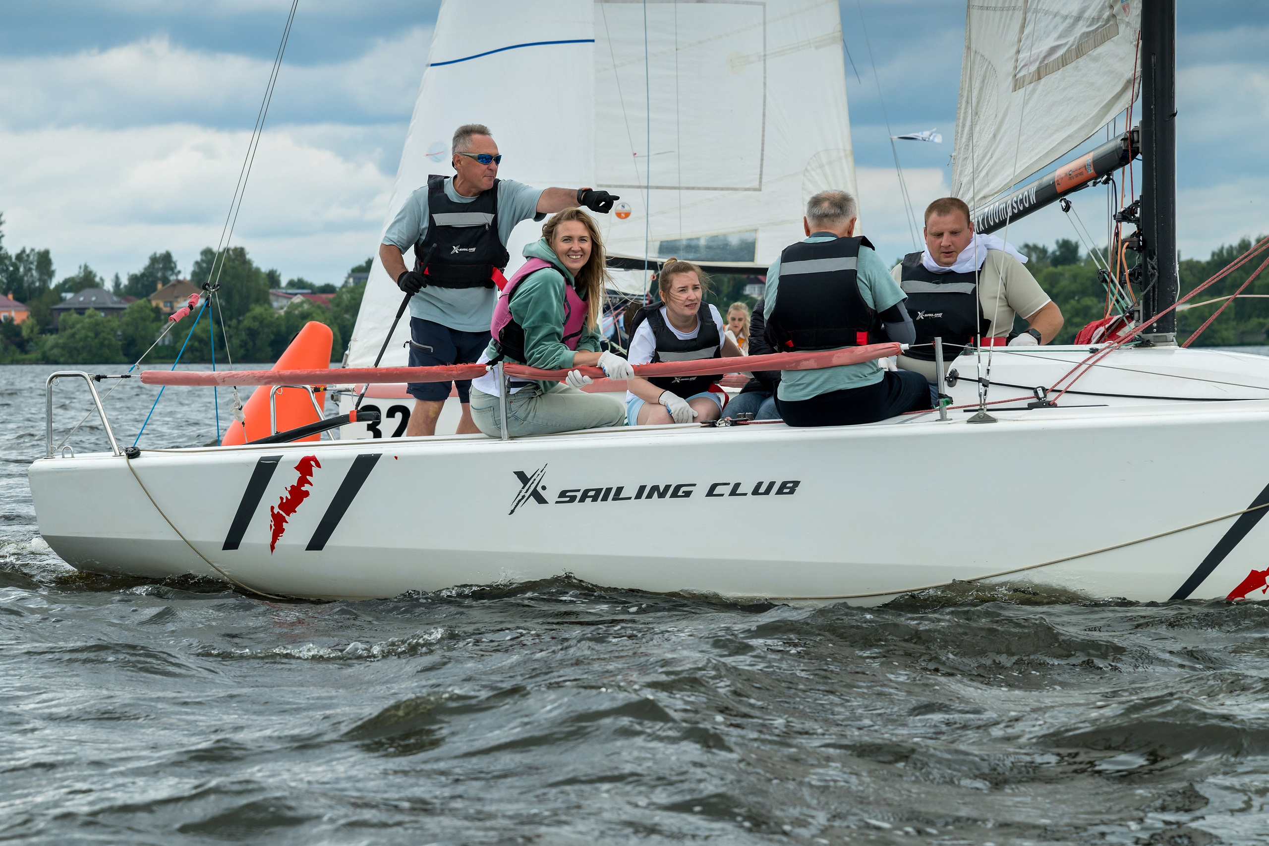 Парусная регата. Anzhina1.wfolio.pro