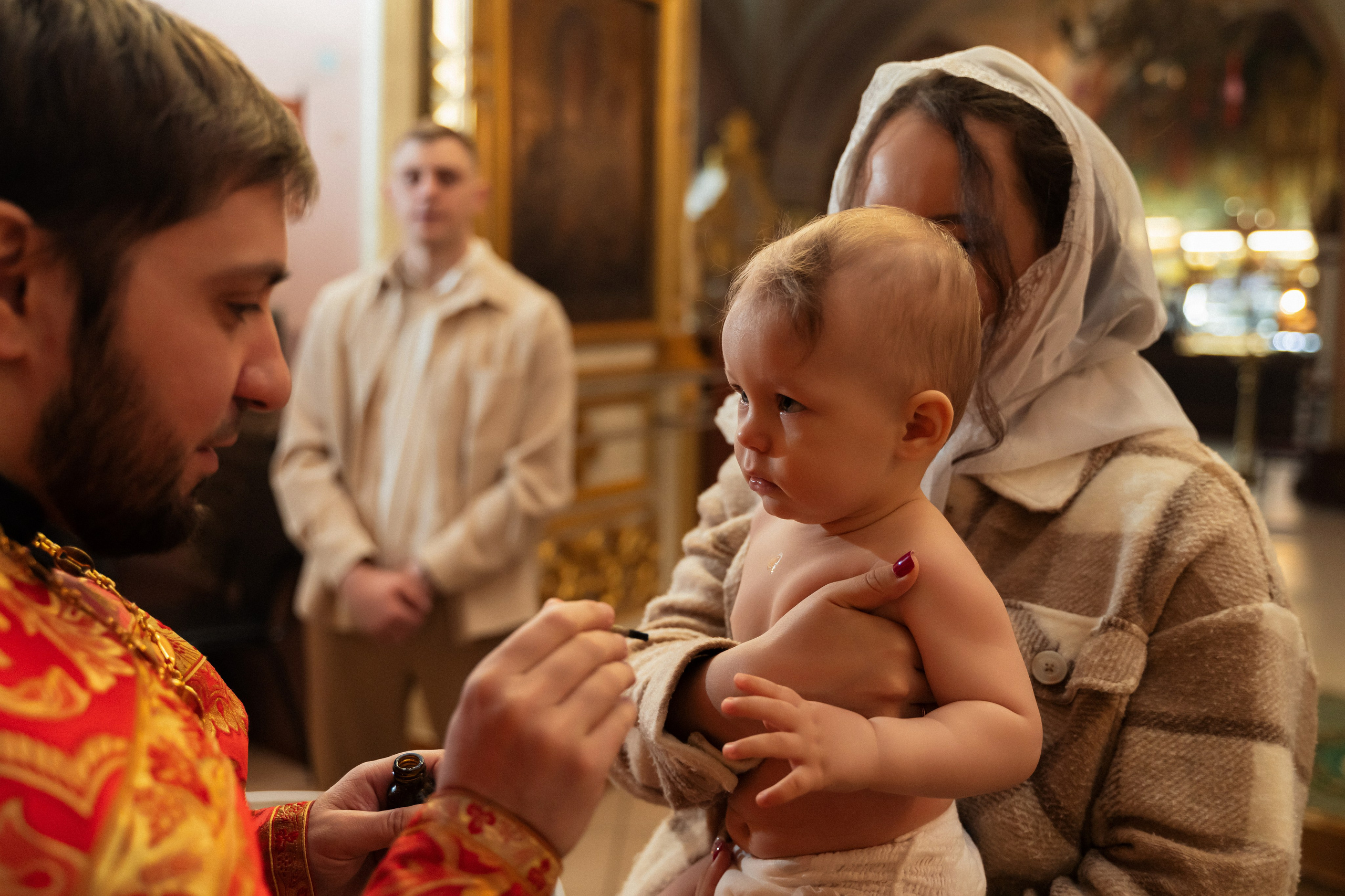 Крещение Святослава. Фотограф Алина Филимонова Тверь