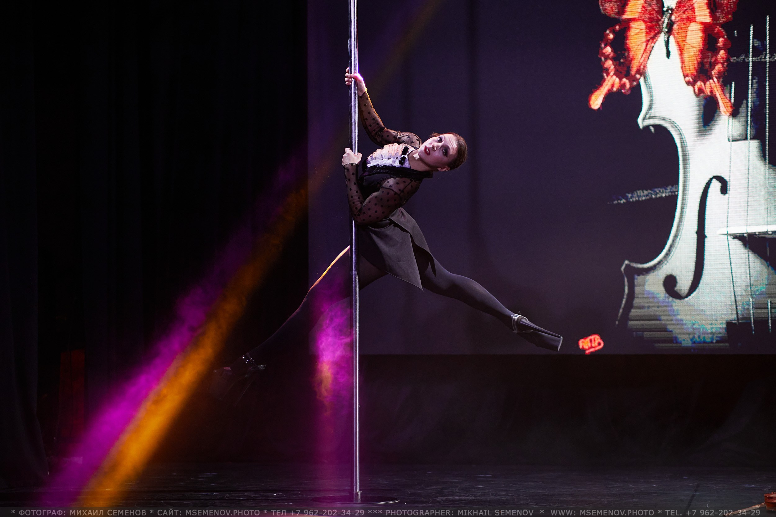 Анонс «SOUL POLE CHAMPIONSHIP IV». Photographer for business Mikhail Semenov. Aqua photo studio, photo school