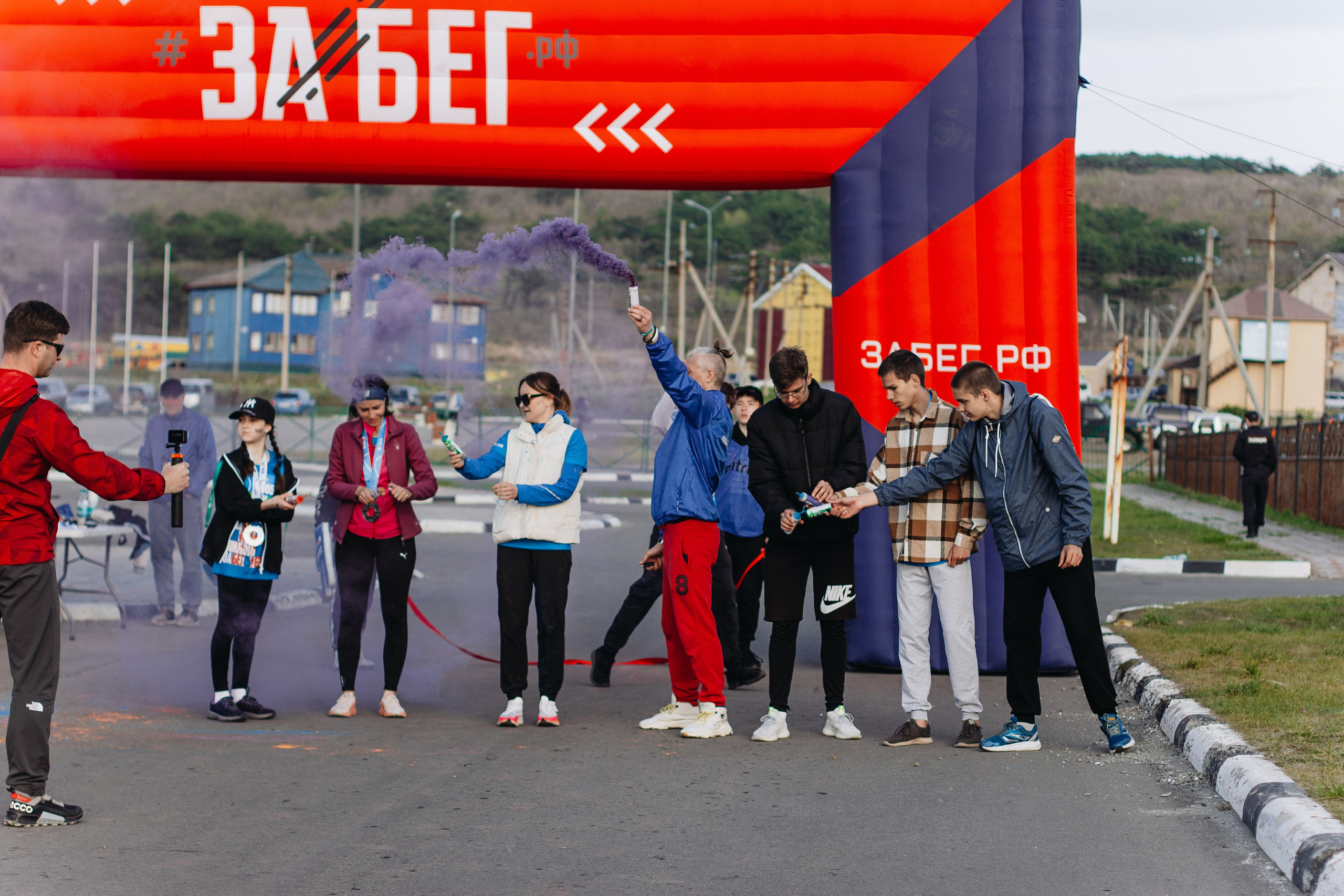 Репортаж ЗАБЕГ РФ 2024 КУРИЛЬСК. Фотограф Итуруп | Курильские острова