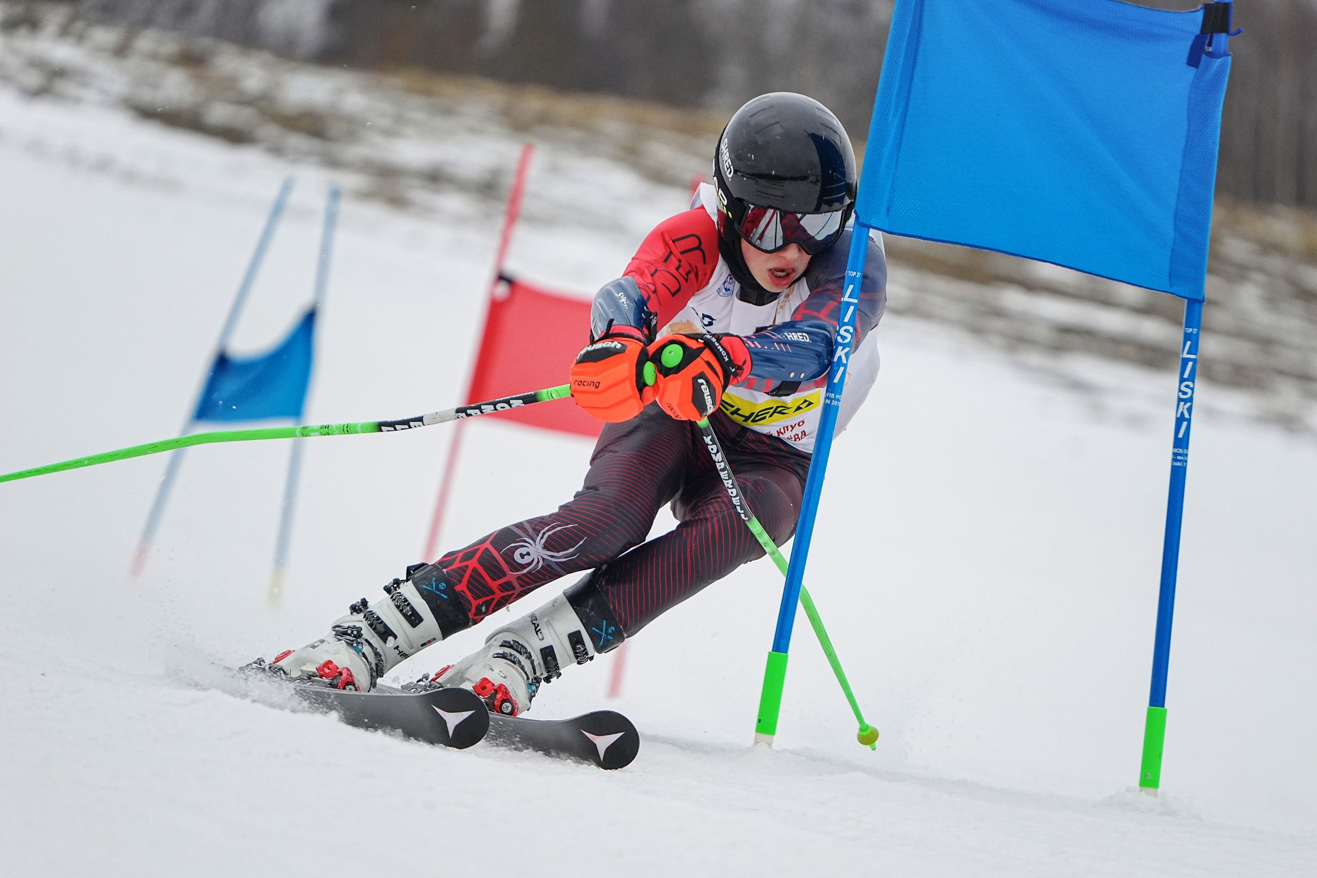 Горные лыжи. Первенство МО, GS U14, U16. Фотограф Студитский Евгений