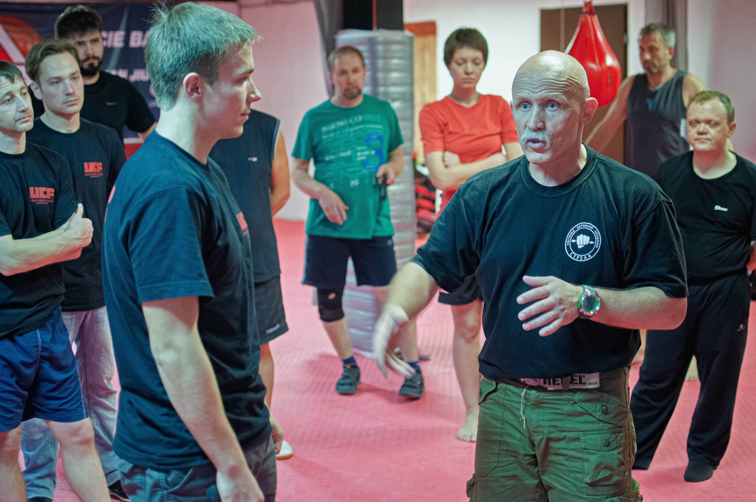 Семинар Валерия Крючкова по системе активной обороны «Стрела». Спортивная фотосъемка в Москве и Московской области — Спорт в Москве