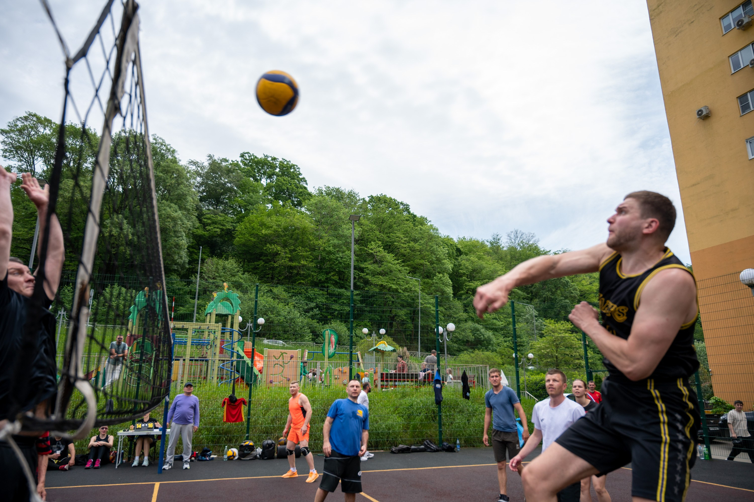 Турнир по Волейболу. Фотографирую счастливых людей в Сочи