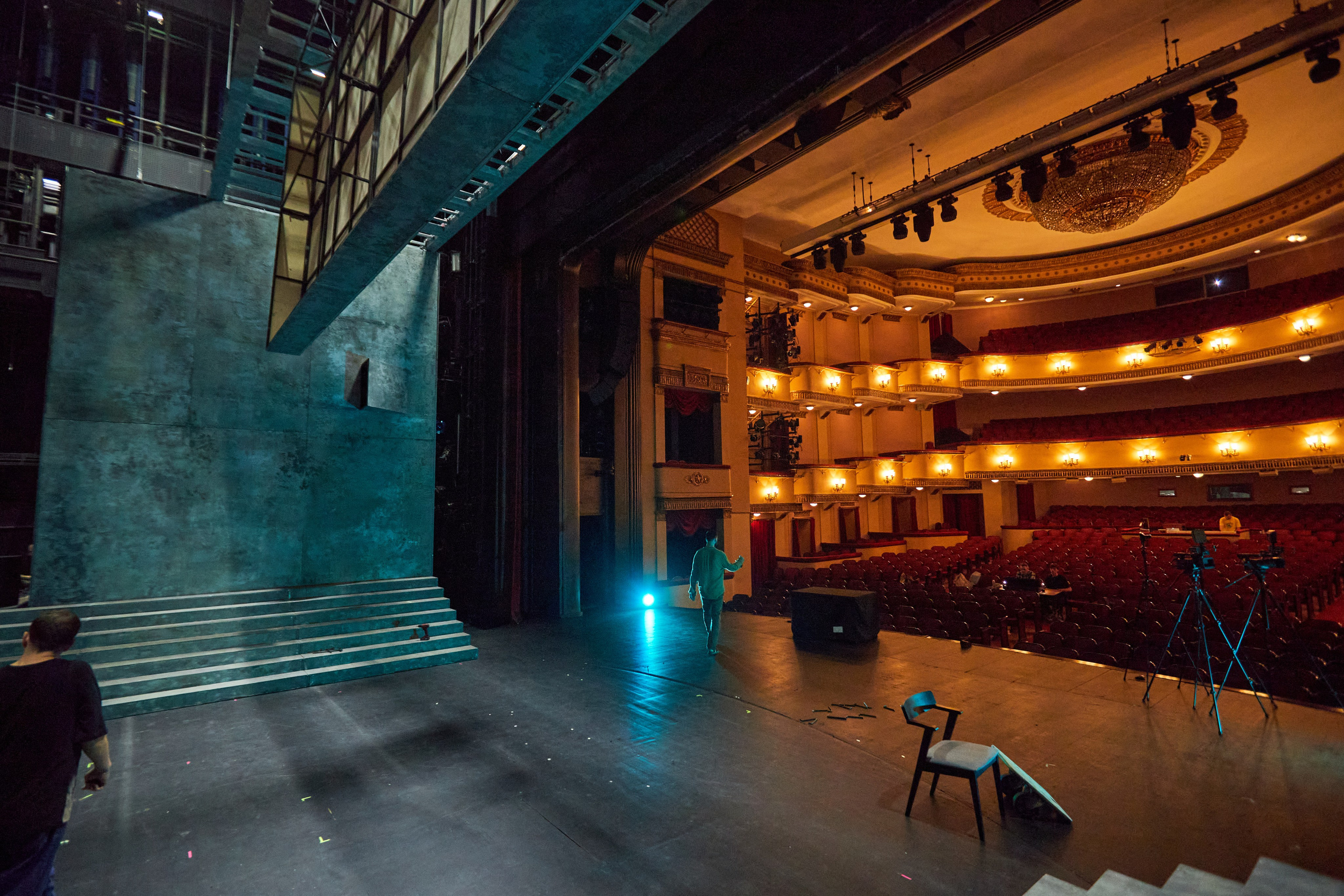 Гастроли Краснодарского театра драмы им. М. Горького в Москве, театр им. Е. Вахтангова. Фотограф Юлия Маринина